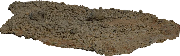 Coastal Rocky Terrain Patch 4K, 3D model preview 5