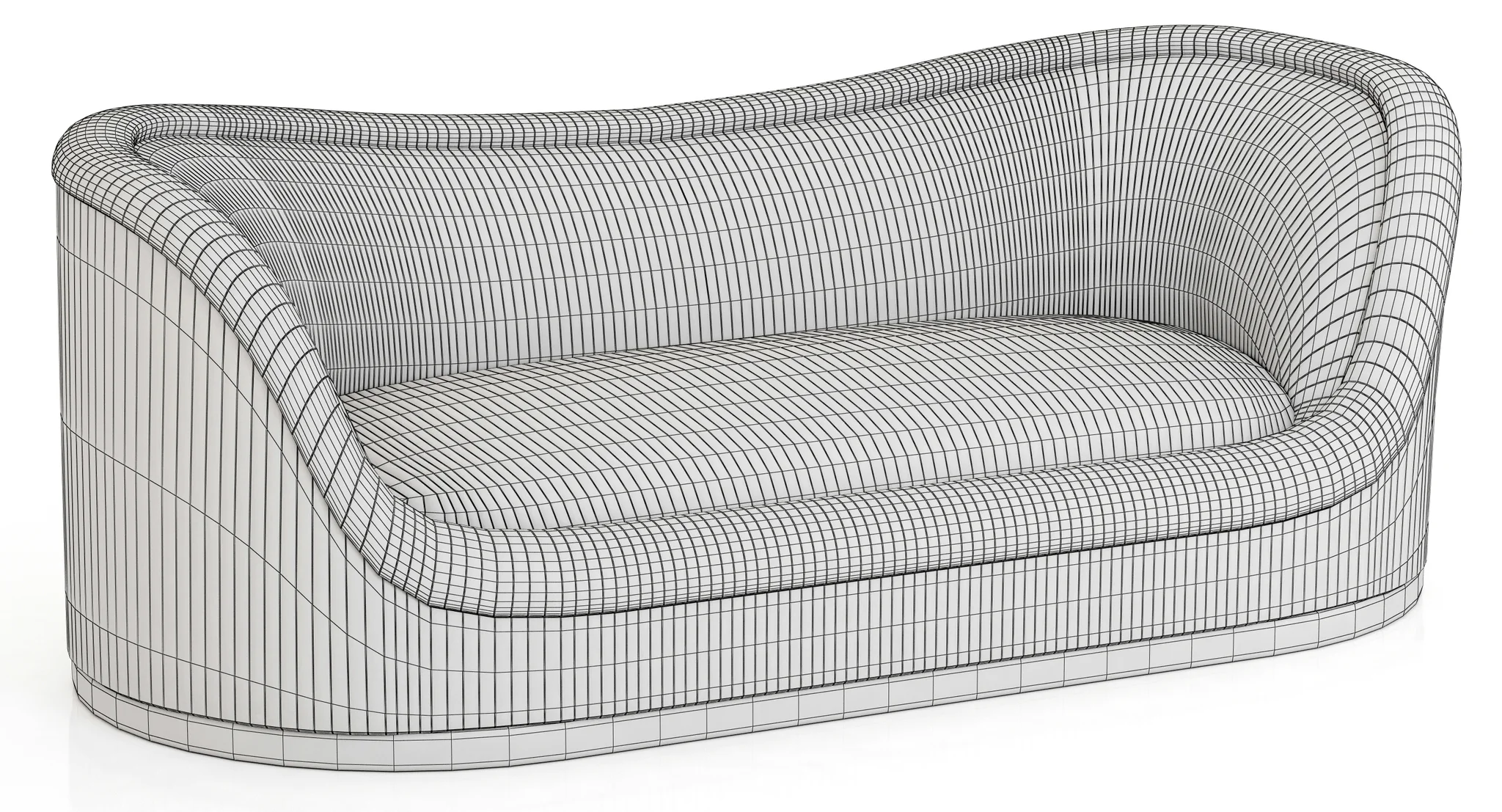 Brabbu Dakota Sofa — 3D model preview 3