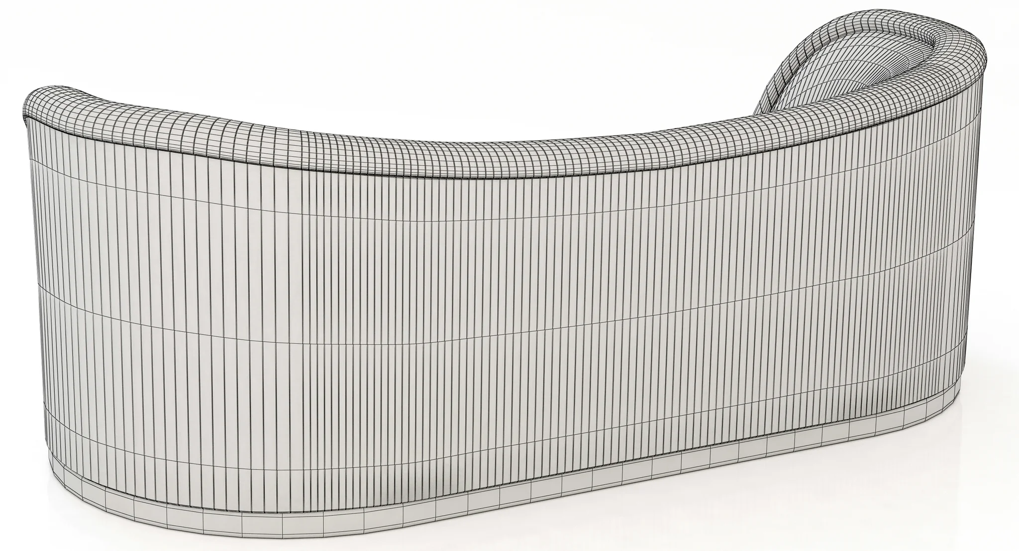 Brabbu Dakota Sofa — 3D model preview 9
