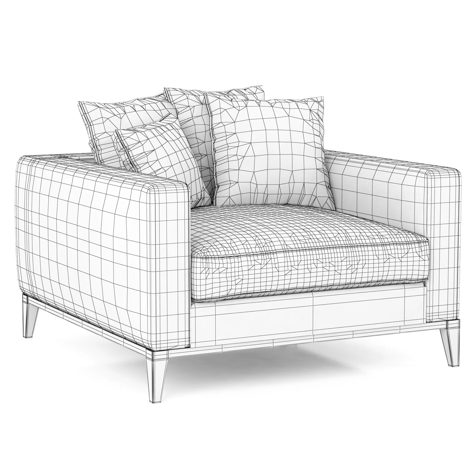 Eichholtz Chair Principe — 3D model preview 10