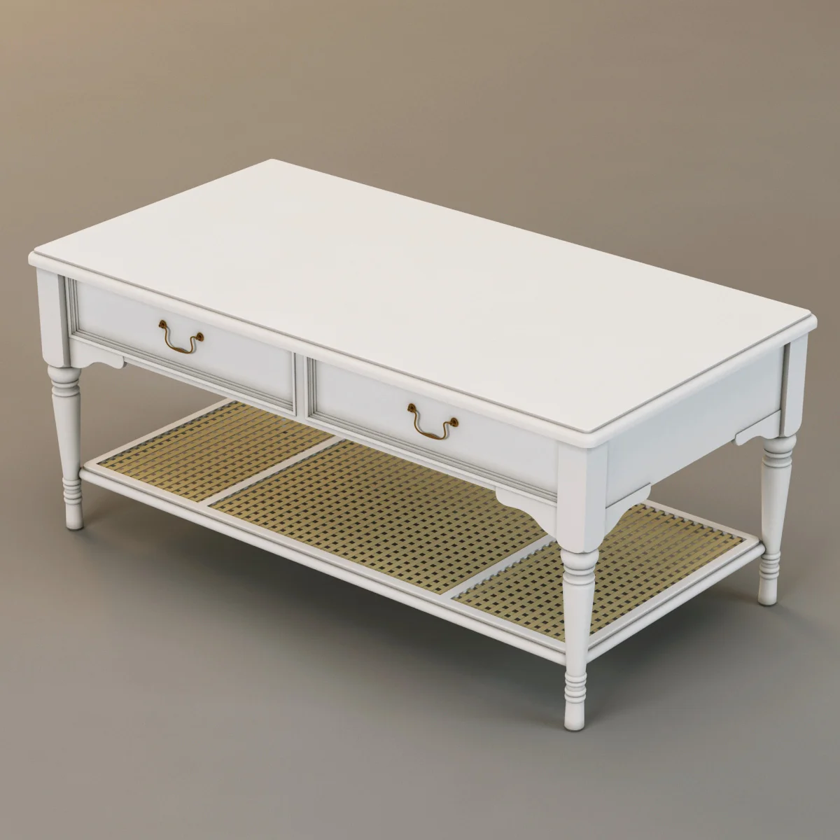 Laura Ashley Table — 3D model preview 3