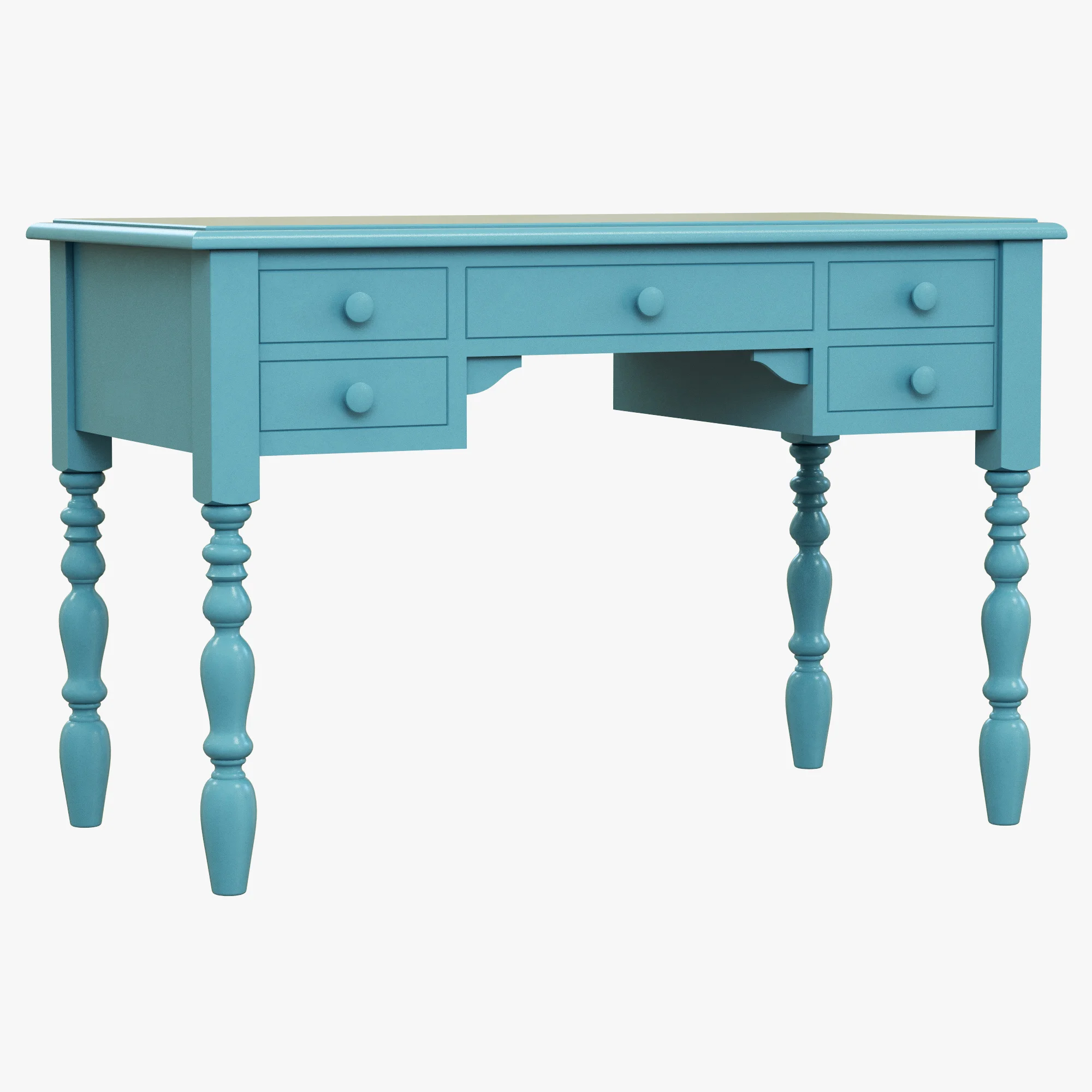 Laur Desk — 3D model preview 1