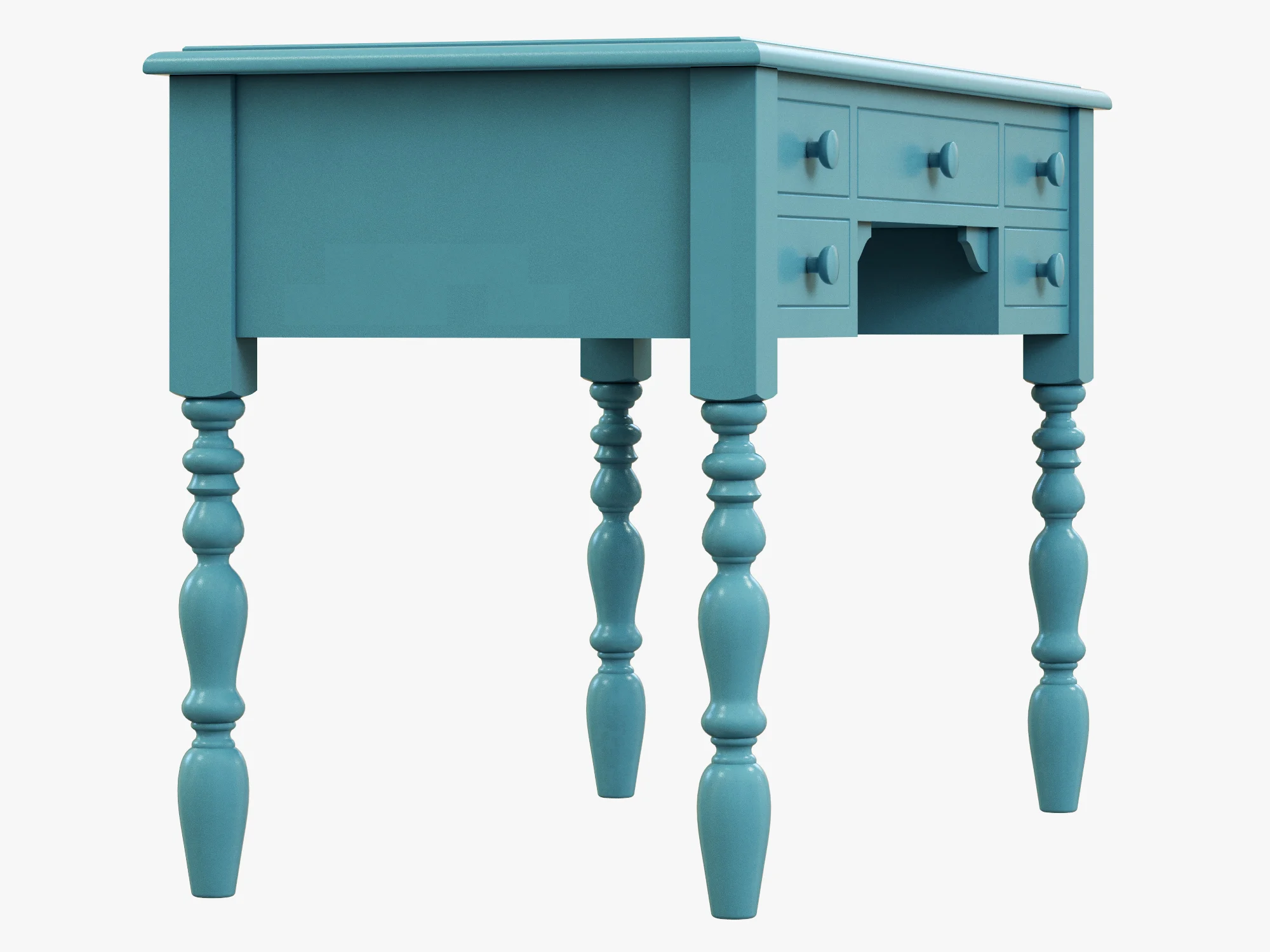 Laur Desk — 3D model preview 2