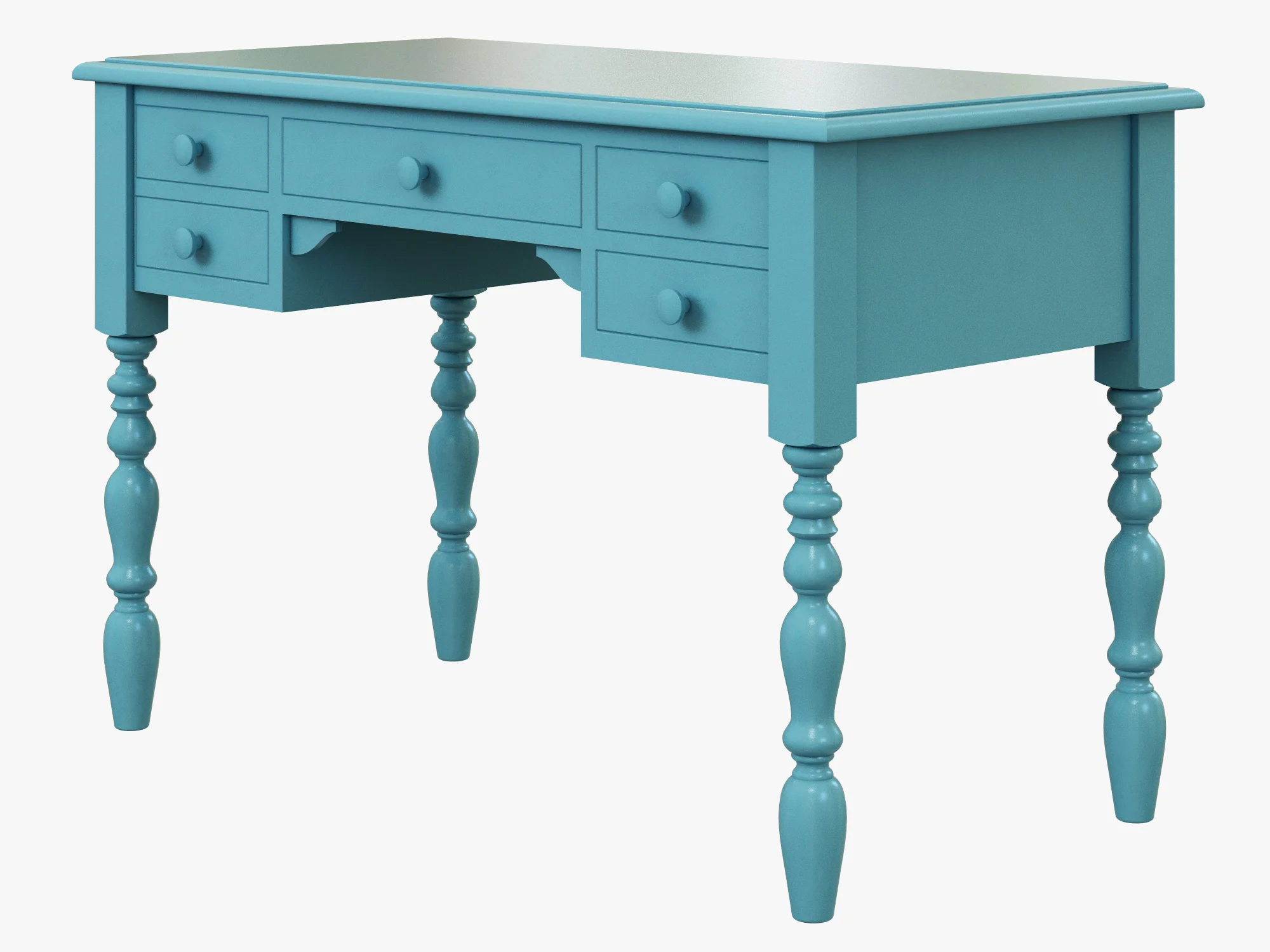 Laur Desk — 3D model preview 3
