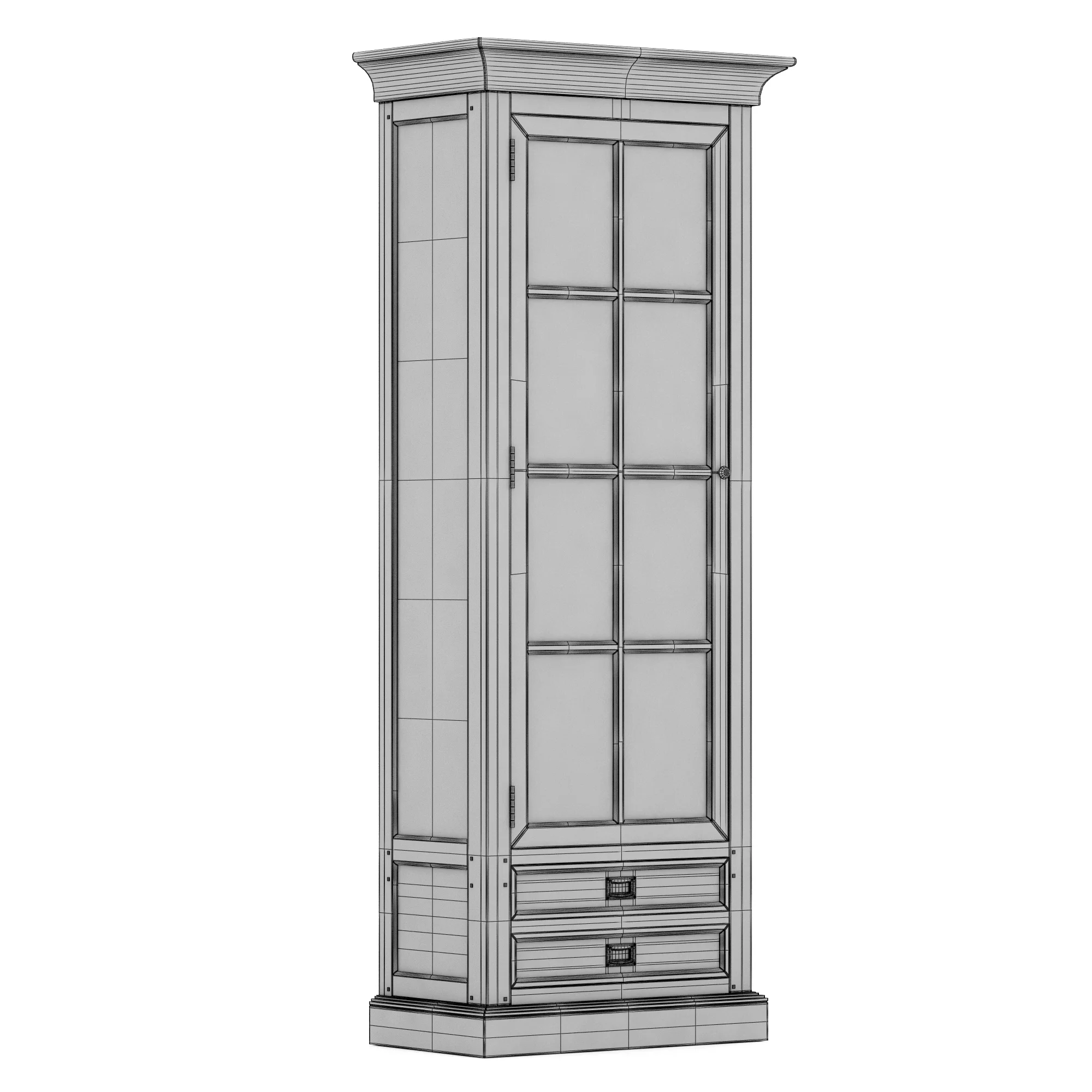 Dantone Home Oxford Showcase 2, 3D model preview 2