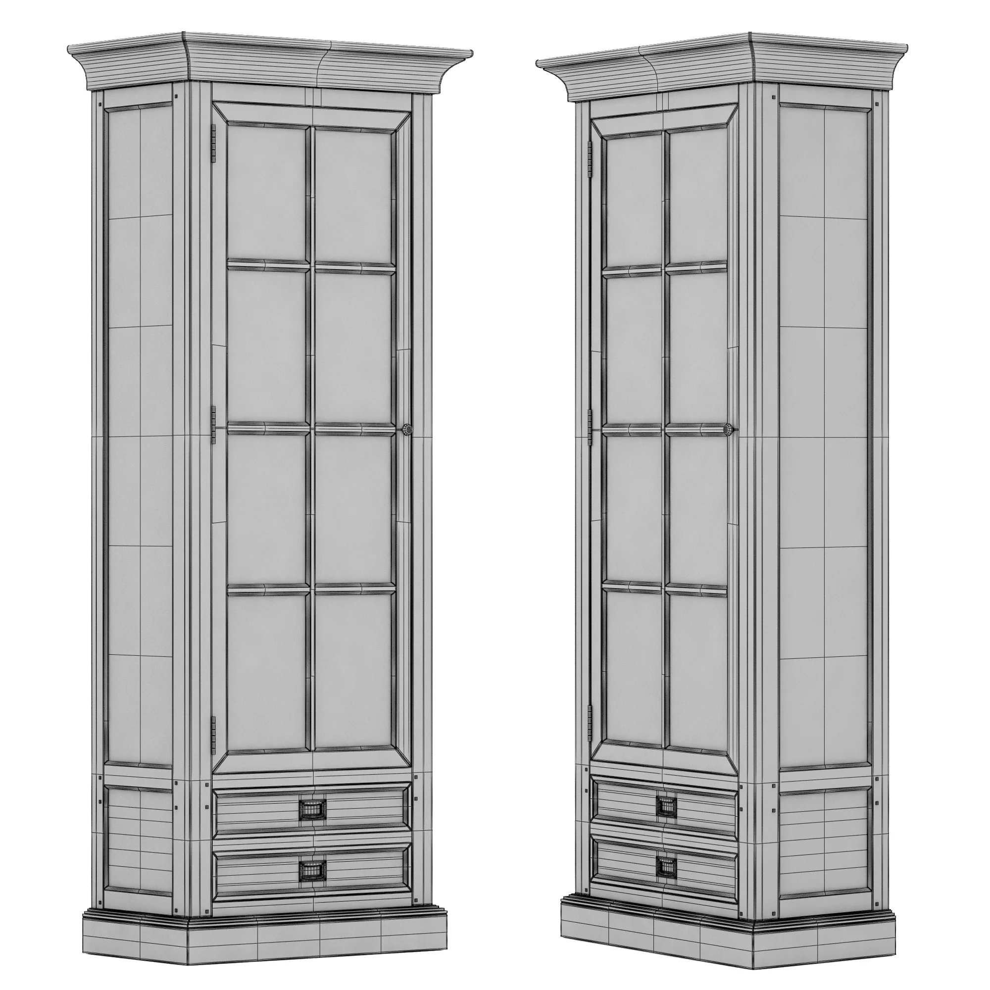 Dantone Home Oxford Showcase 2, 3D model preview 6