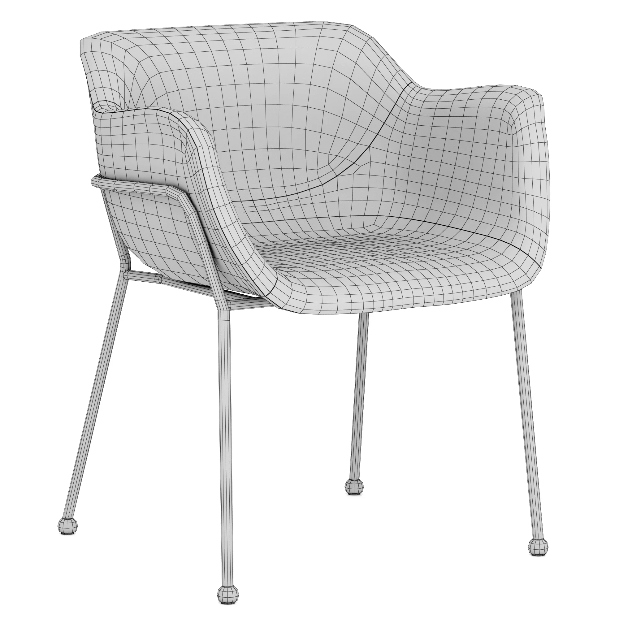 Deephouse Oslo Chair — 3D model preview 7