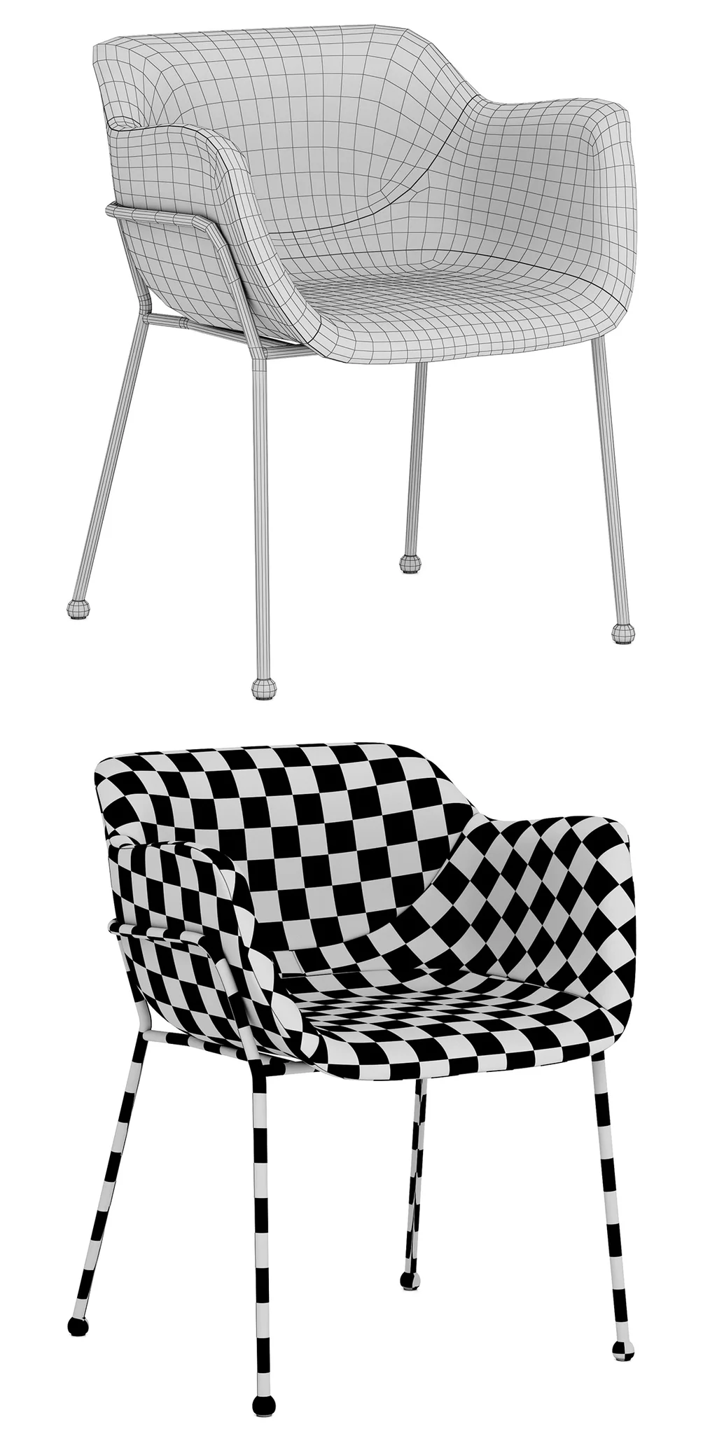 Deephouse Oslo Chair — 3D model preview 8