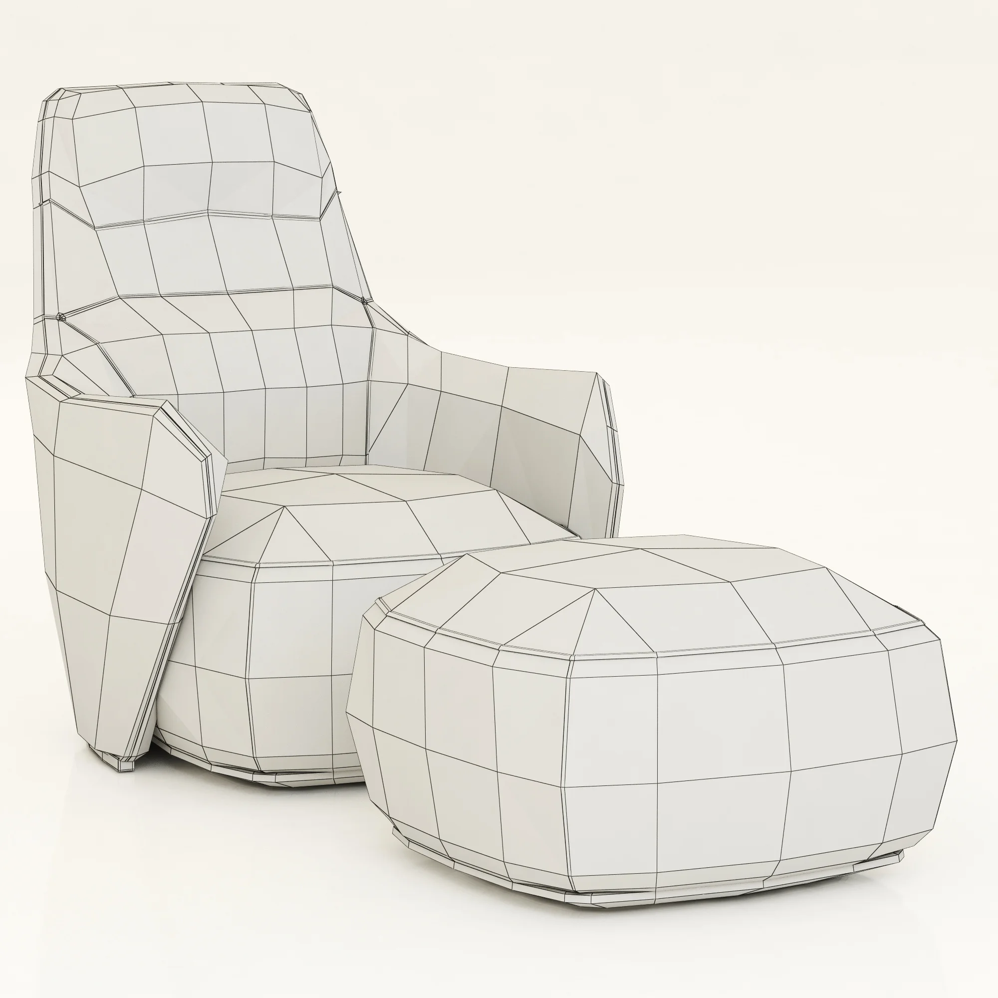Giorgetti Caddy — 3D model preview 2