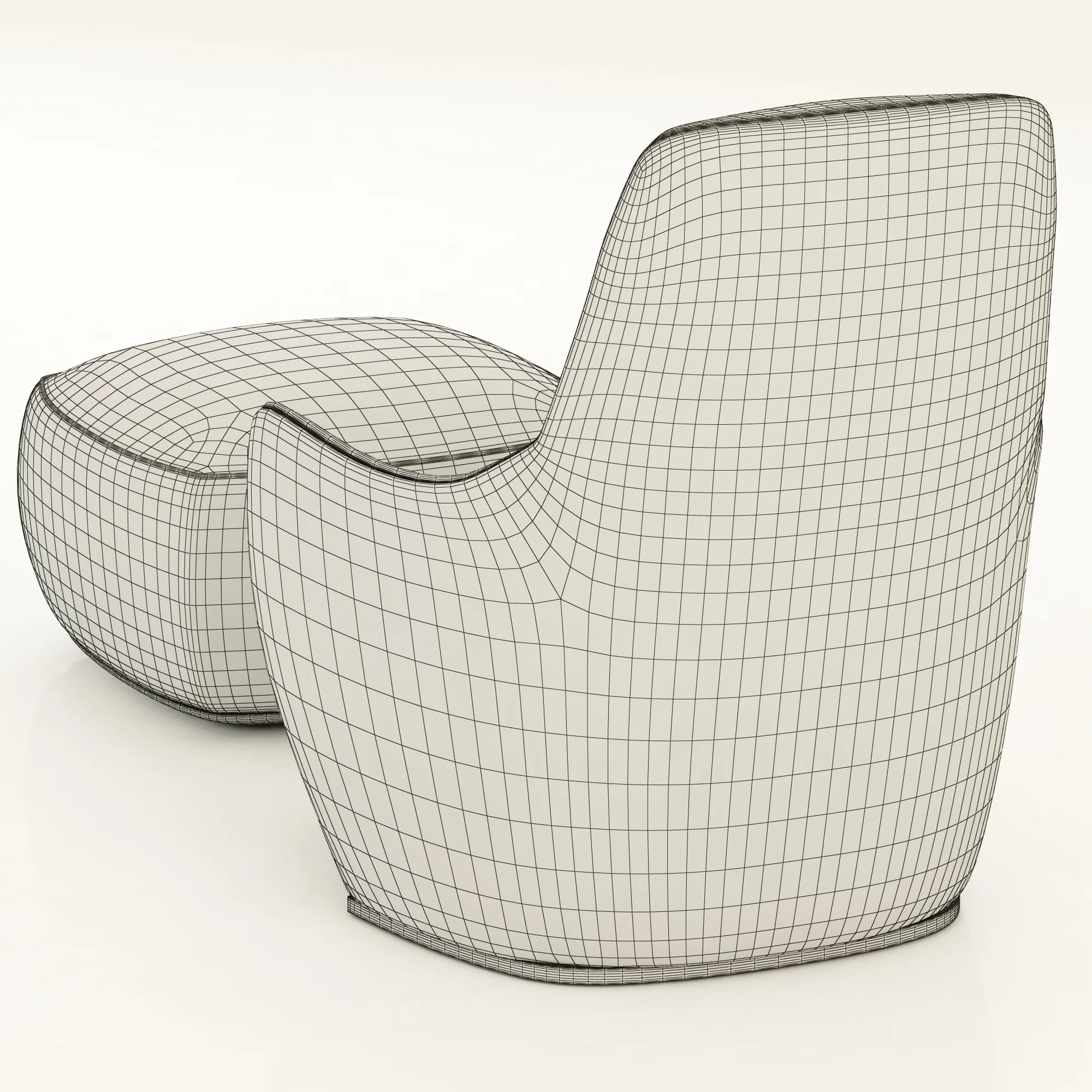 Giorgetti Caddy — 3D model preview 7