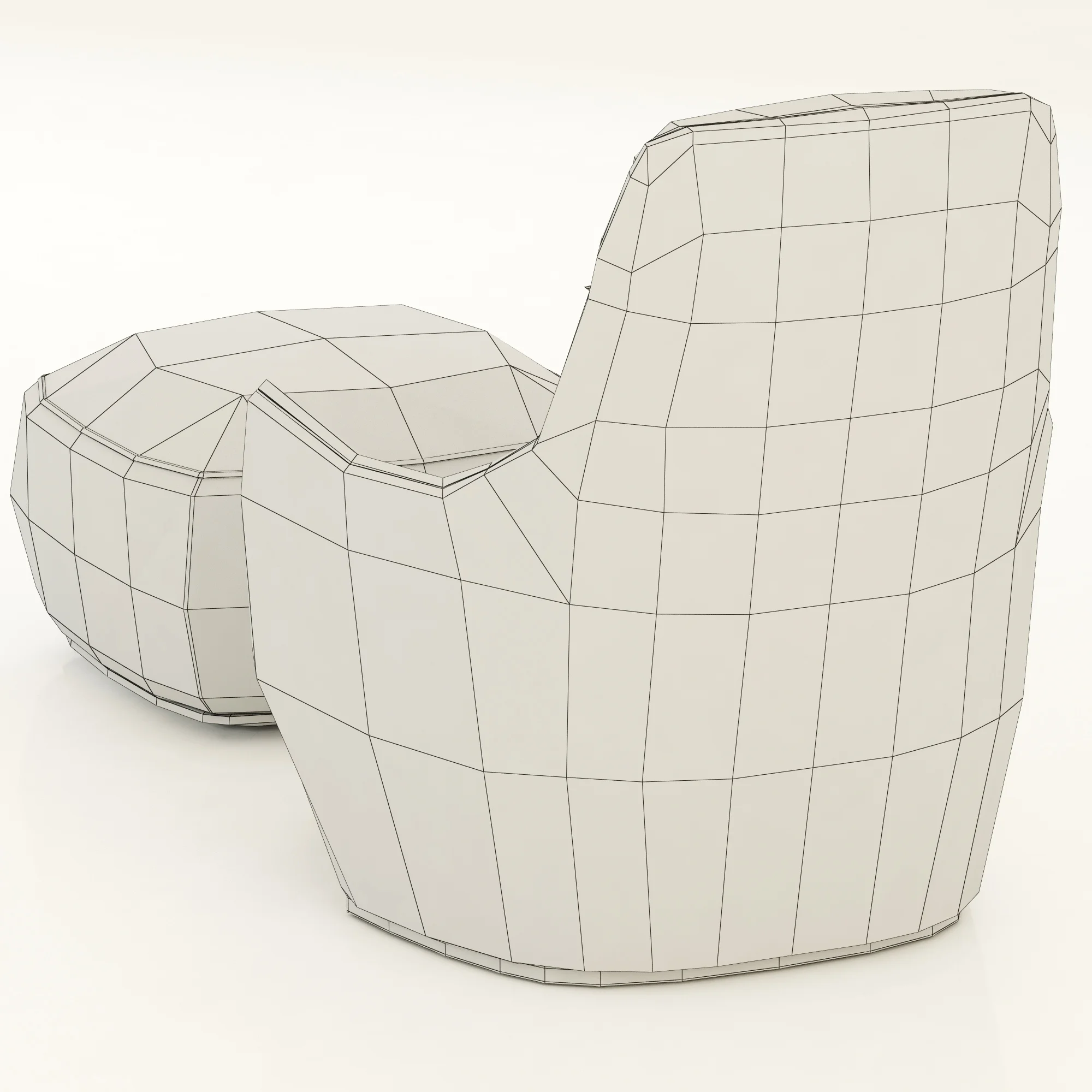 Giorgetti Caddy — 3D model preview 8