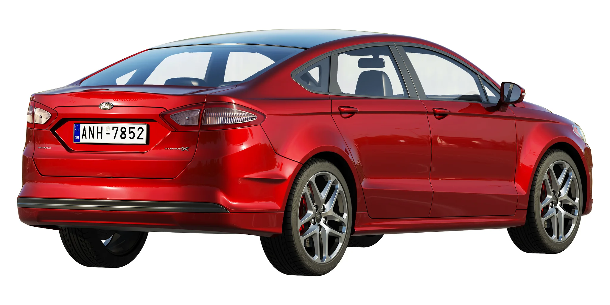 Ford Mondeo, 3D model preview 3