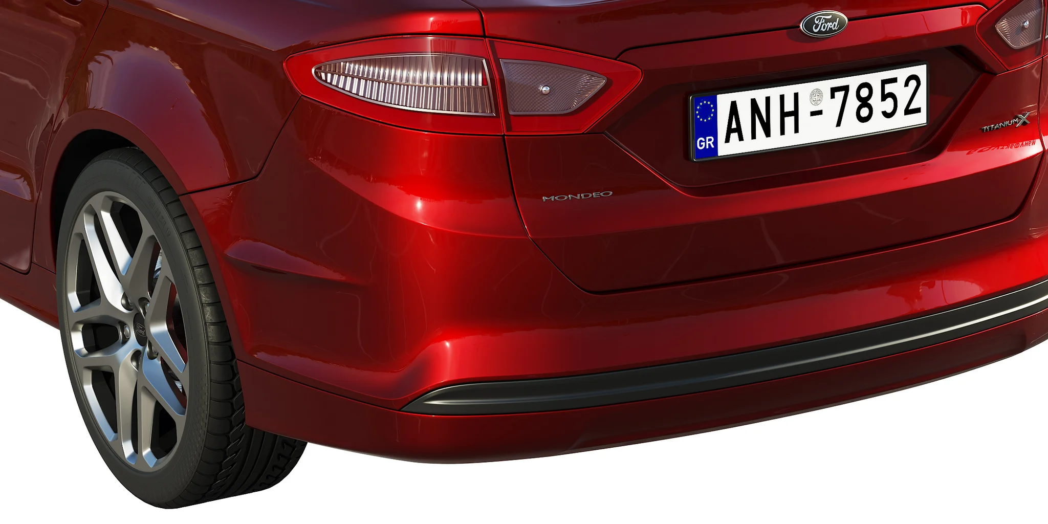 Ford Mondeo, 3D model preview 17