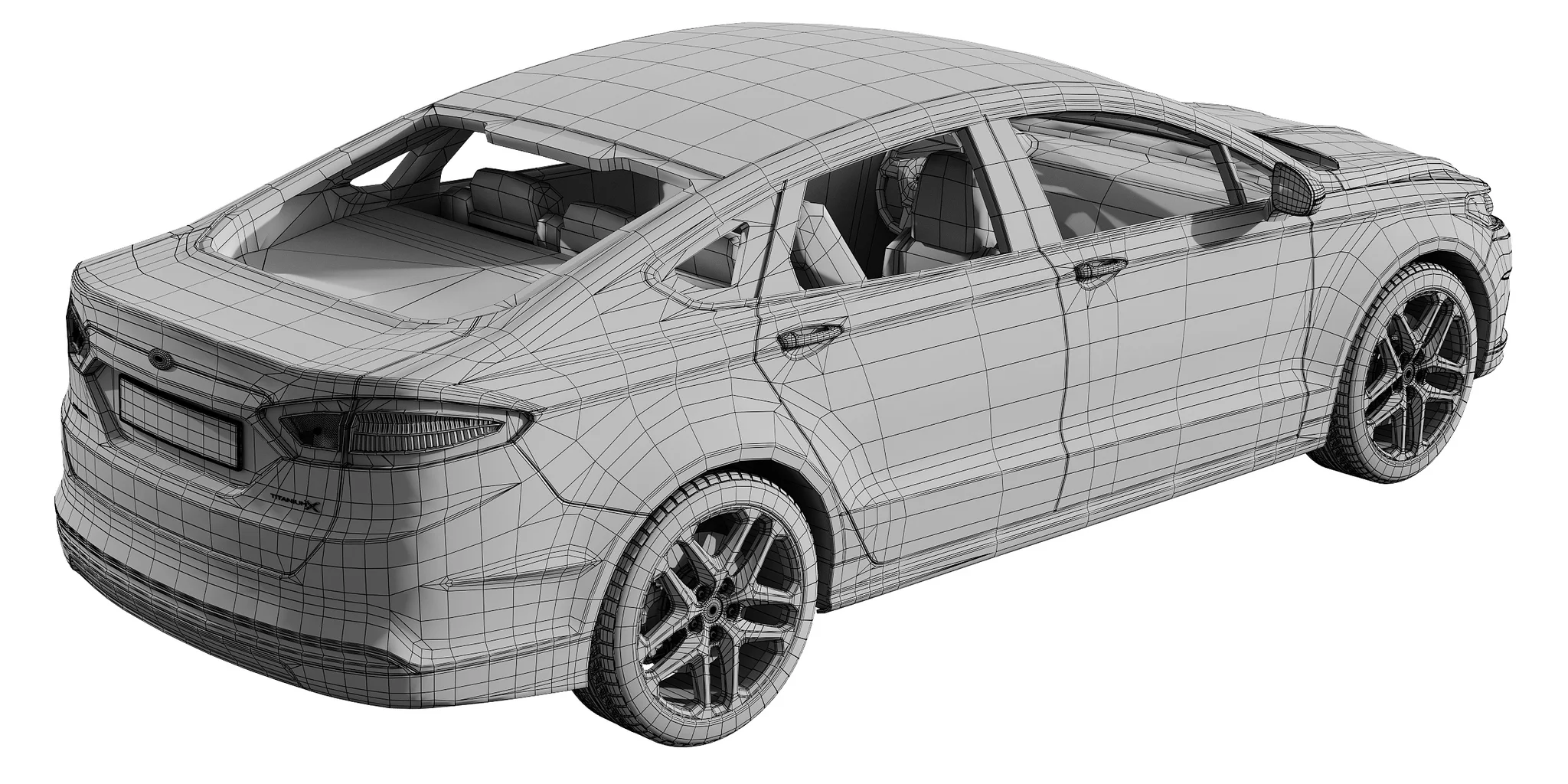 Ford Mondeo, 3D model preview 24