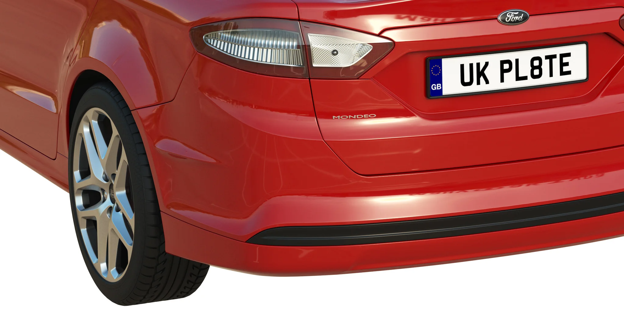 Ford Mondeo, 3D model preview 33