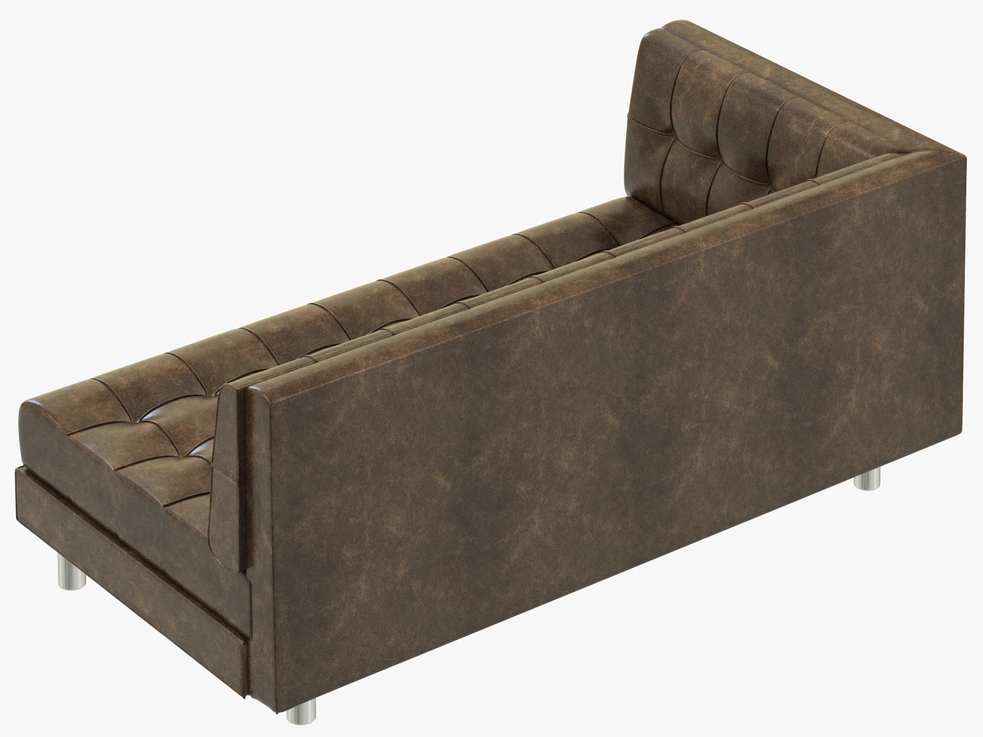 Bernhardt Dunhill Left Arm Loveseat — 3D model preview 9