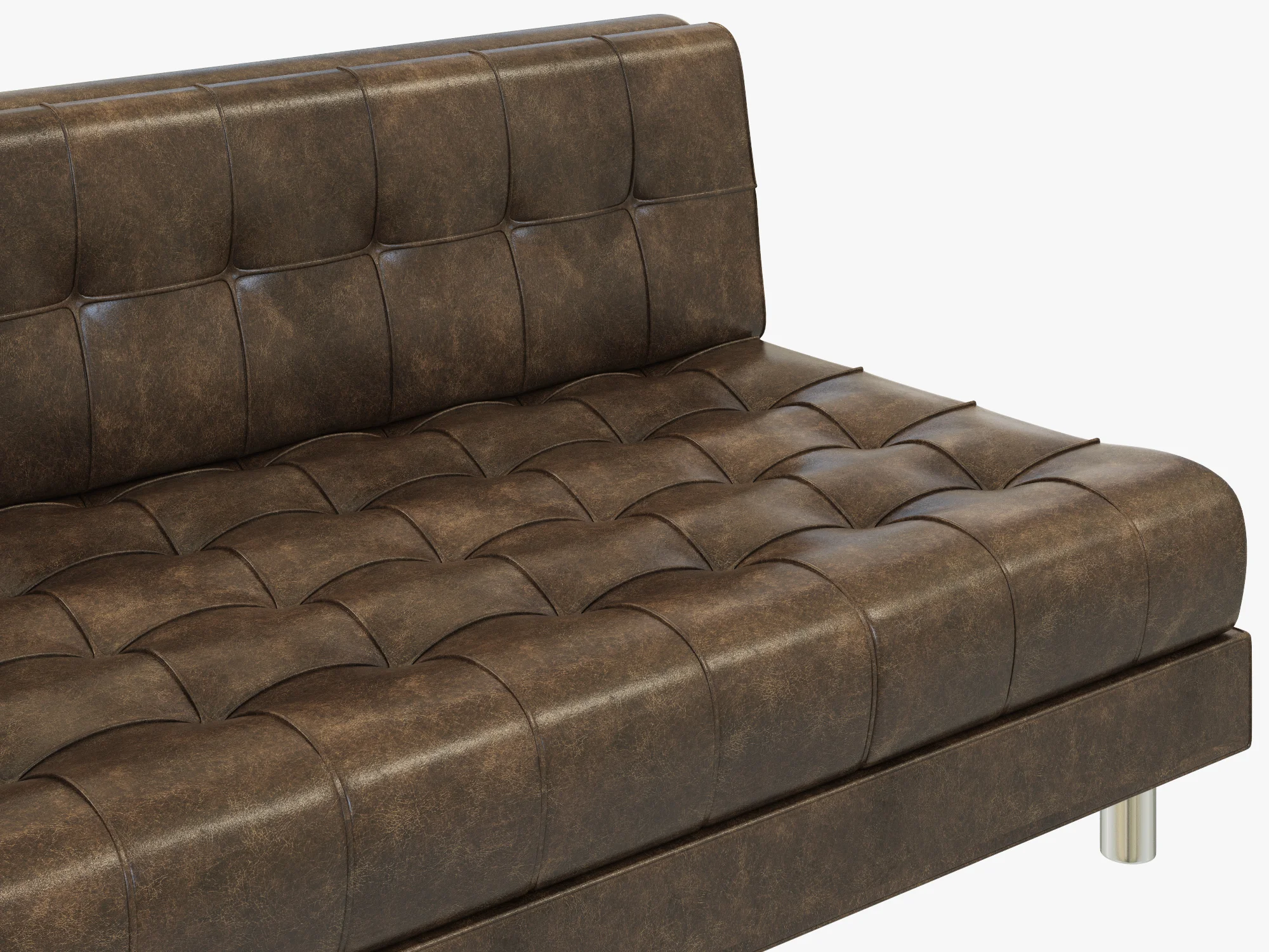 Bernhardt Dunhill Left Arm Loveseat — 3D model preview 12