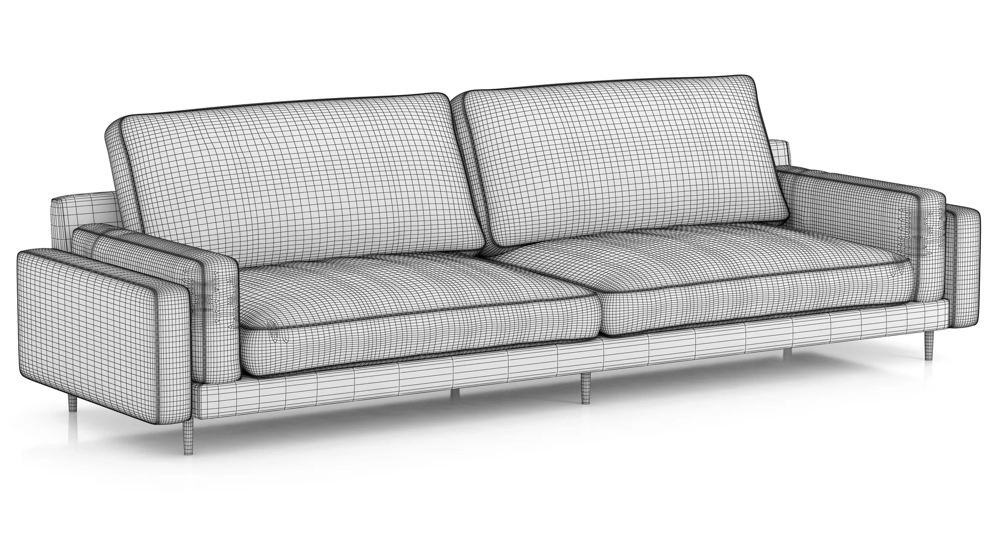 Dantone Home Portri Sofa, 3D model preview 8