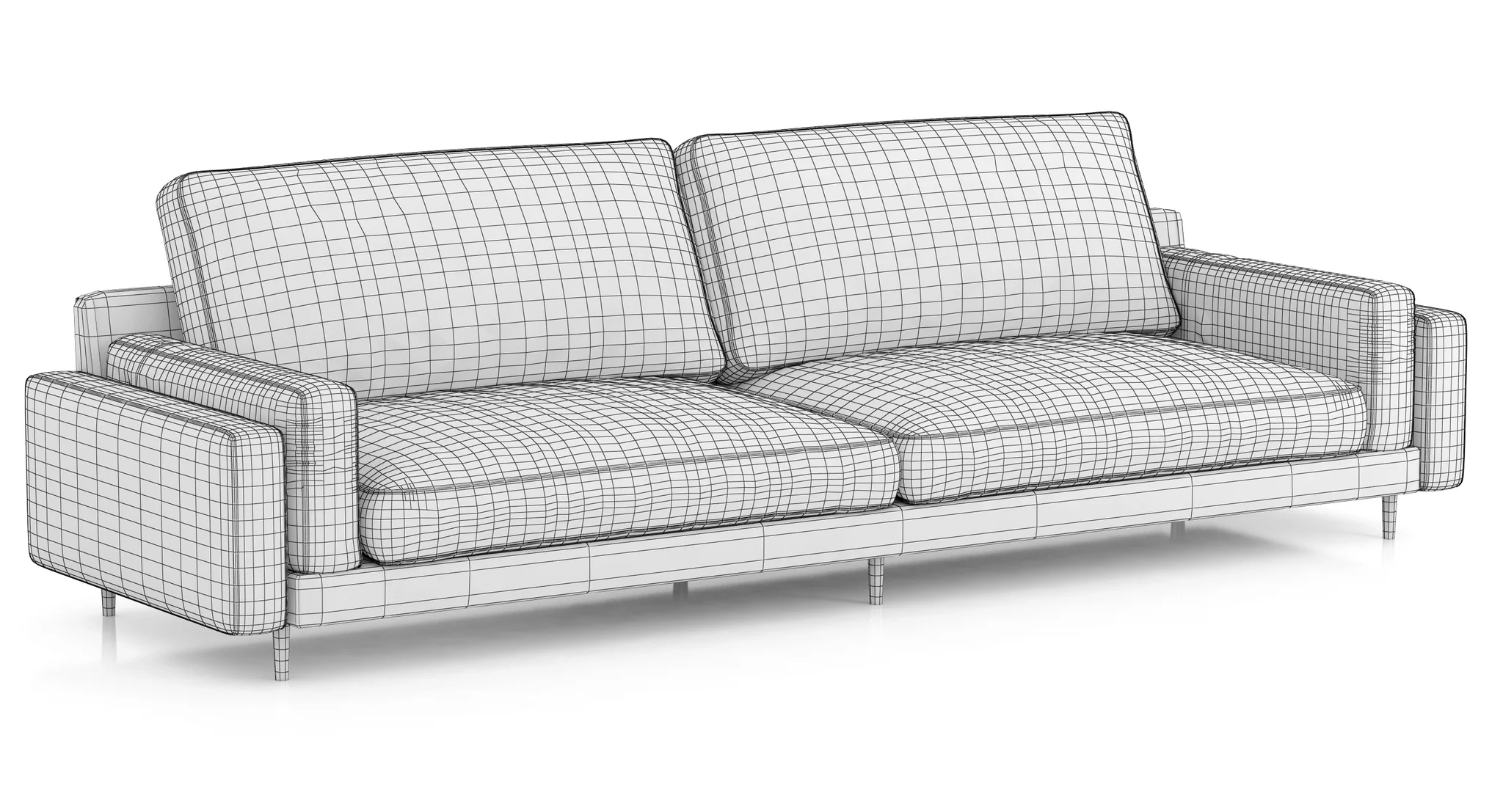 Dantone Home Portri Sofa, 3D model preview 9