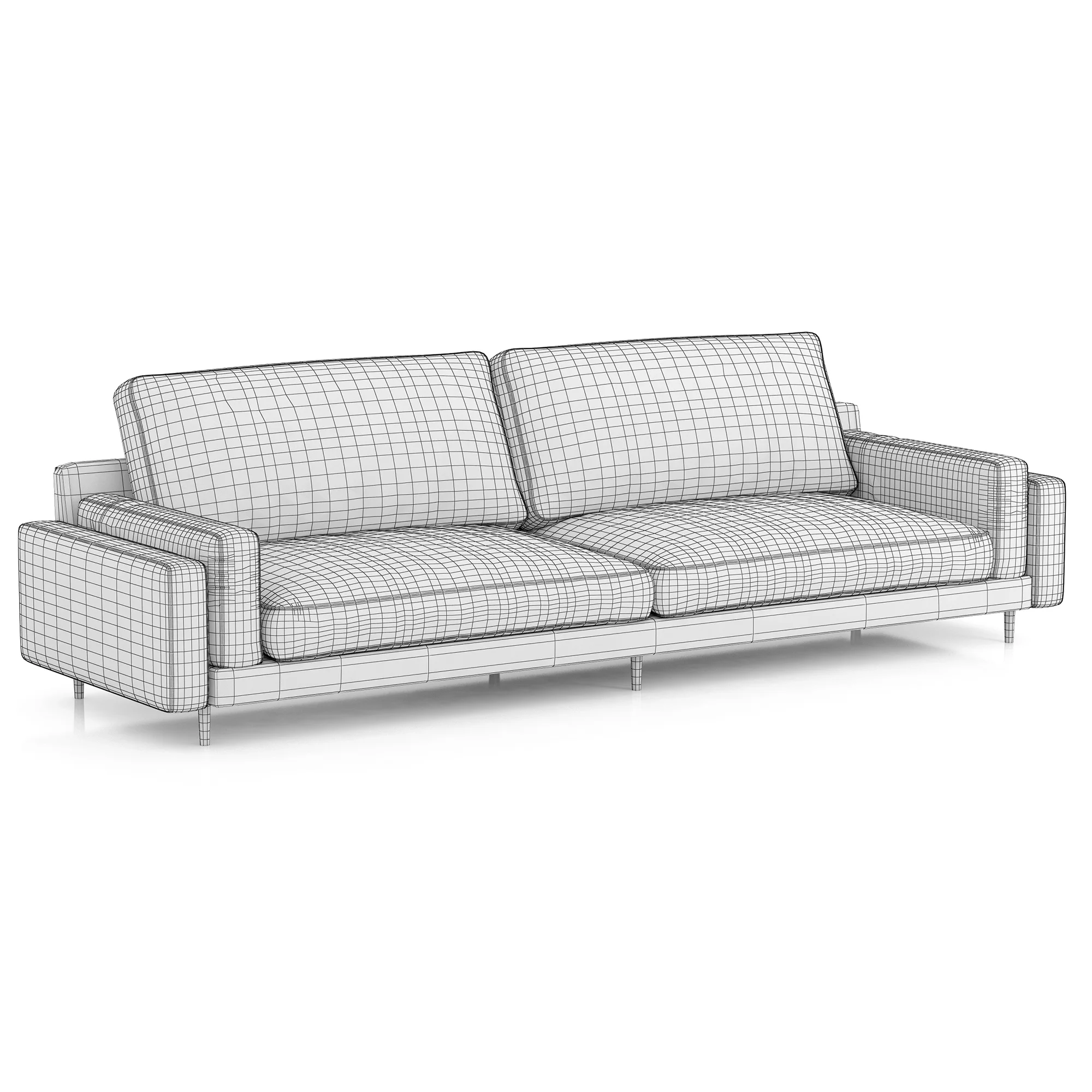 Dantone Home Portri Sofa, 3D model preview 10