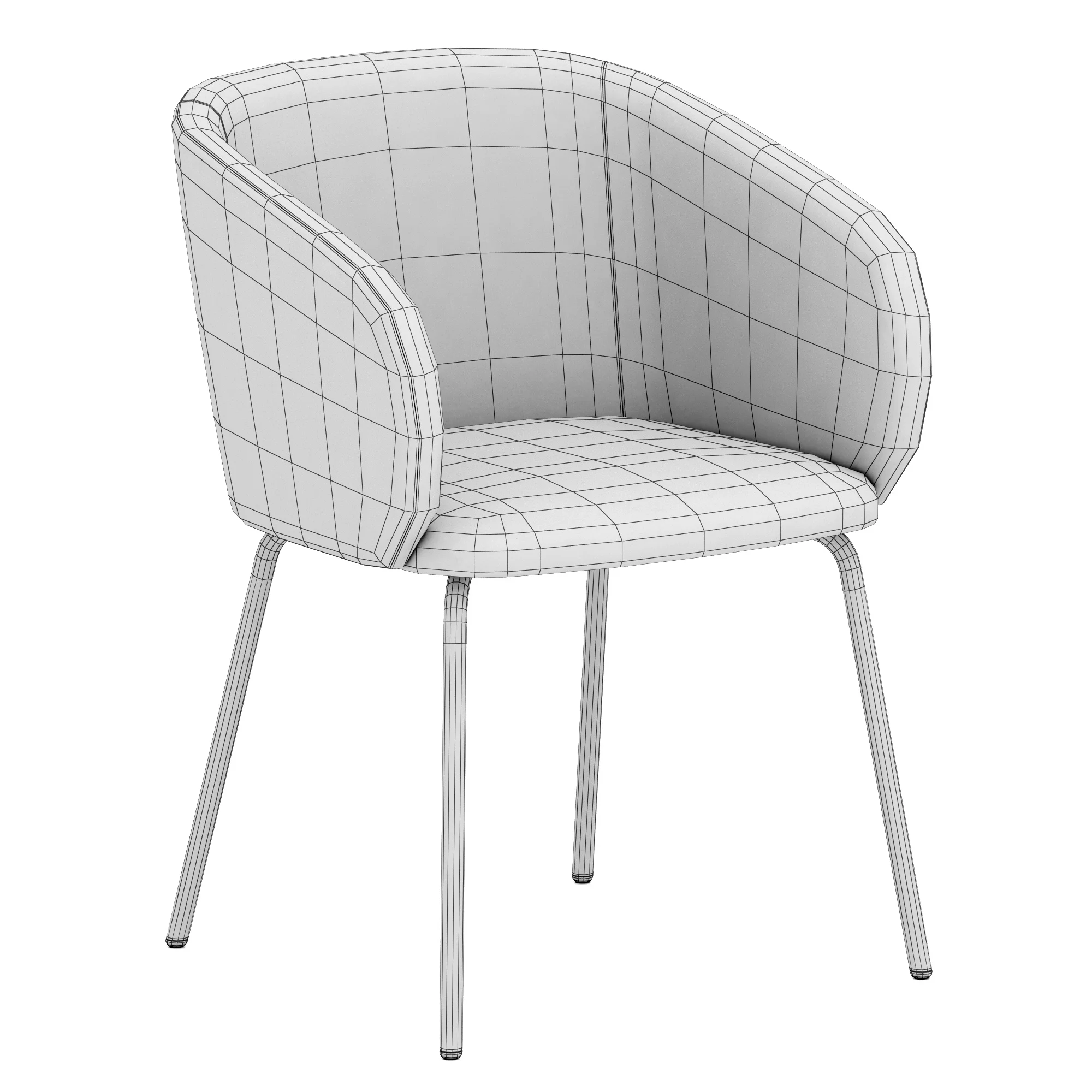 Deephouse Lucern Chair — 3D model preview 7