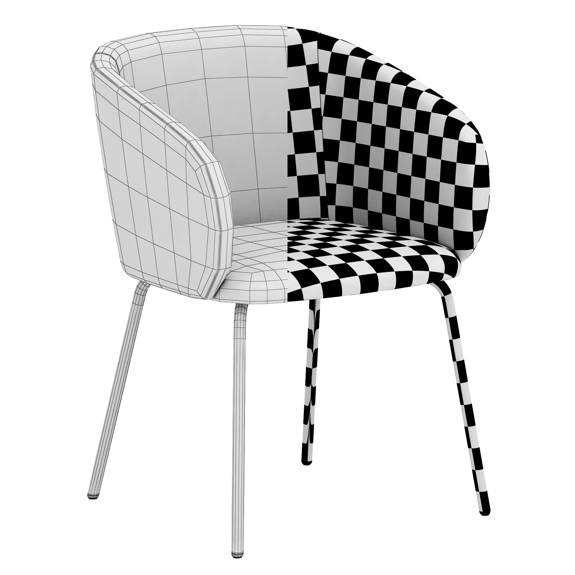 Deephouse Lucern Chair — 3D model preview 8