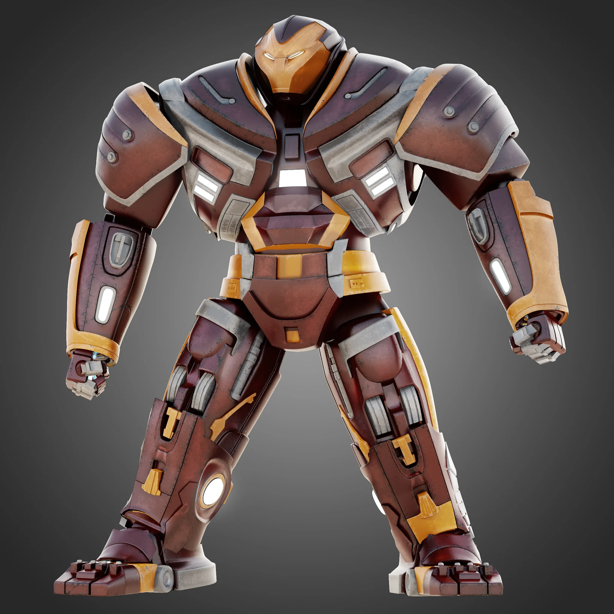 Hulkbuster — 3D model preview 1