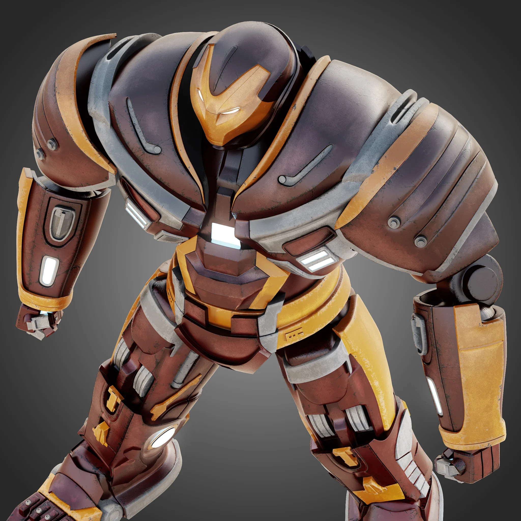 Hulkbuster — 3D model preview 3