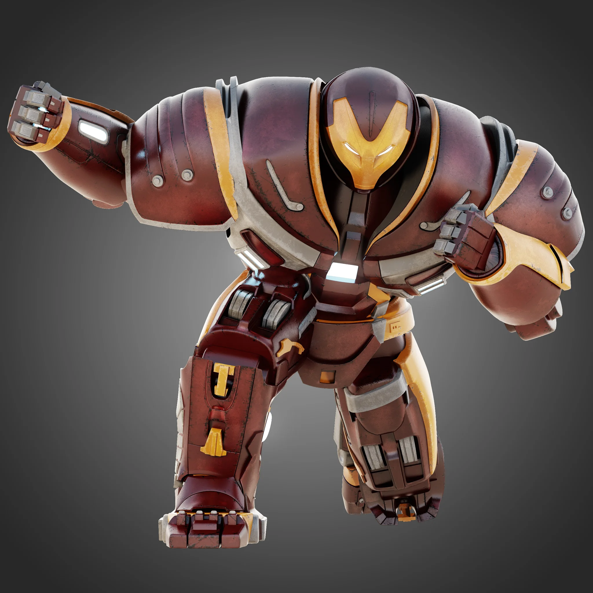 Hulkbuster — 3D model preview 8