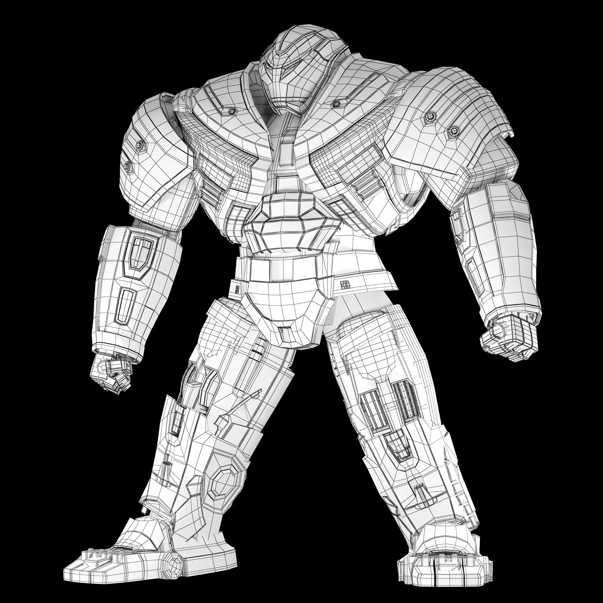 Hulkbuster — 3D model preview 12