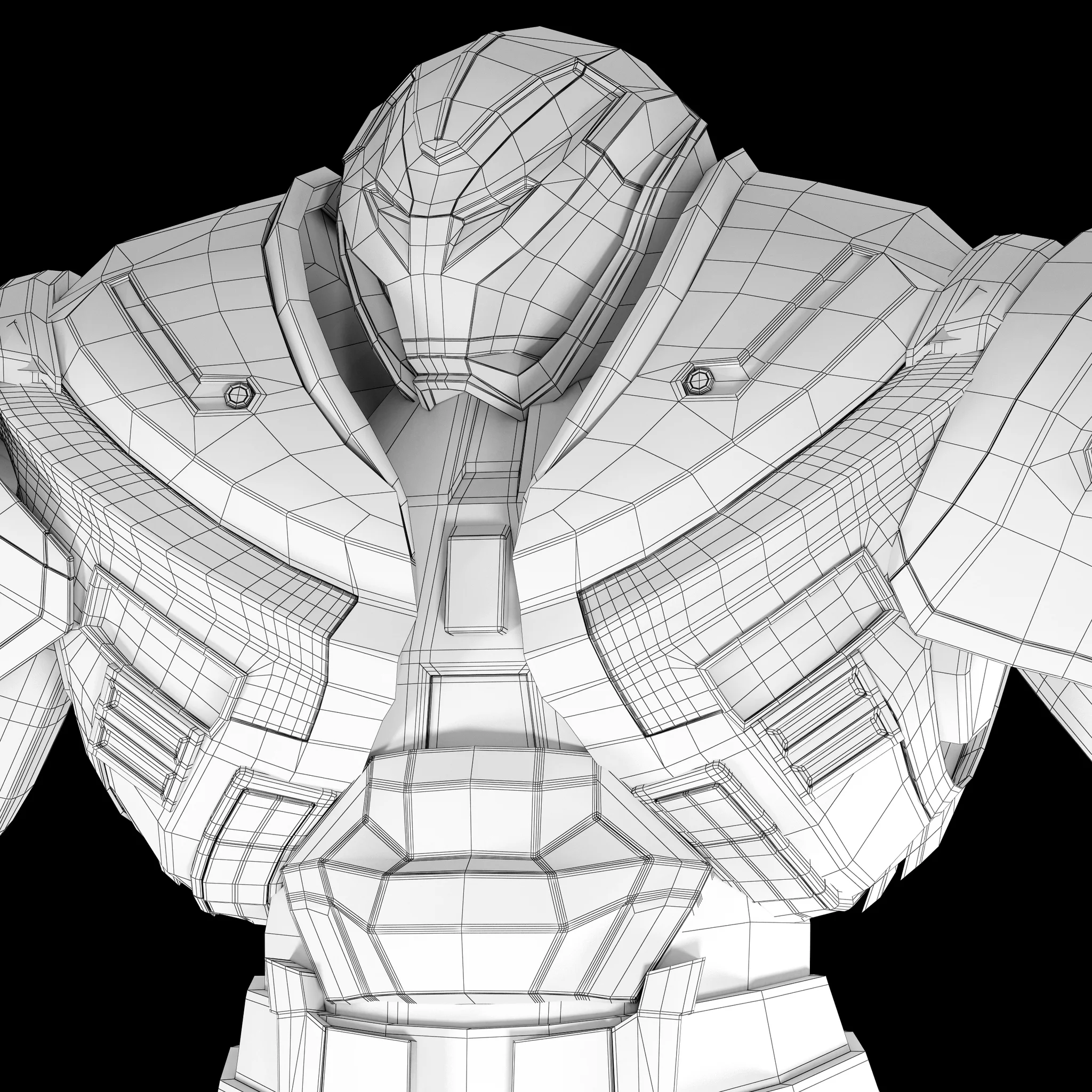 Hulkbuster — 3D model preview 14