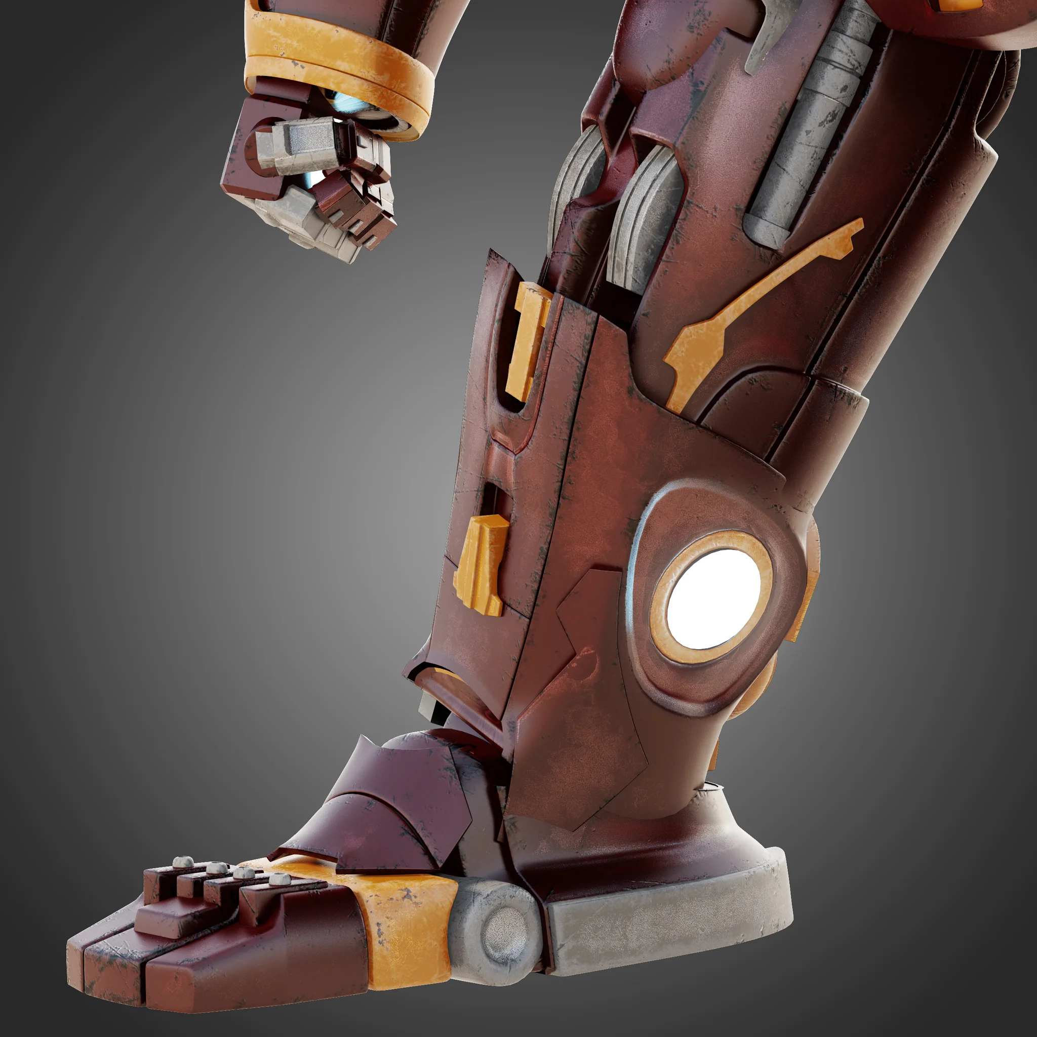 Hulkbuster — 3D model preview 15