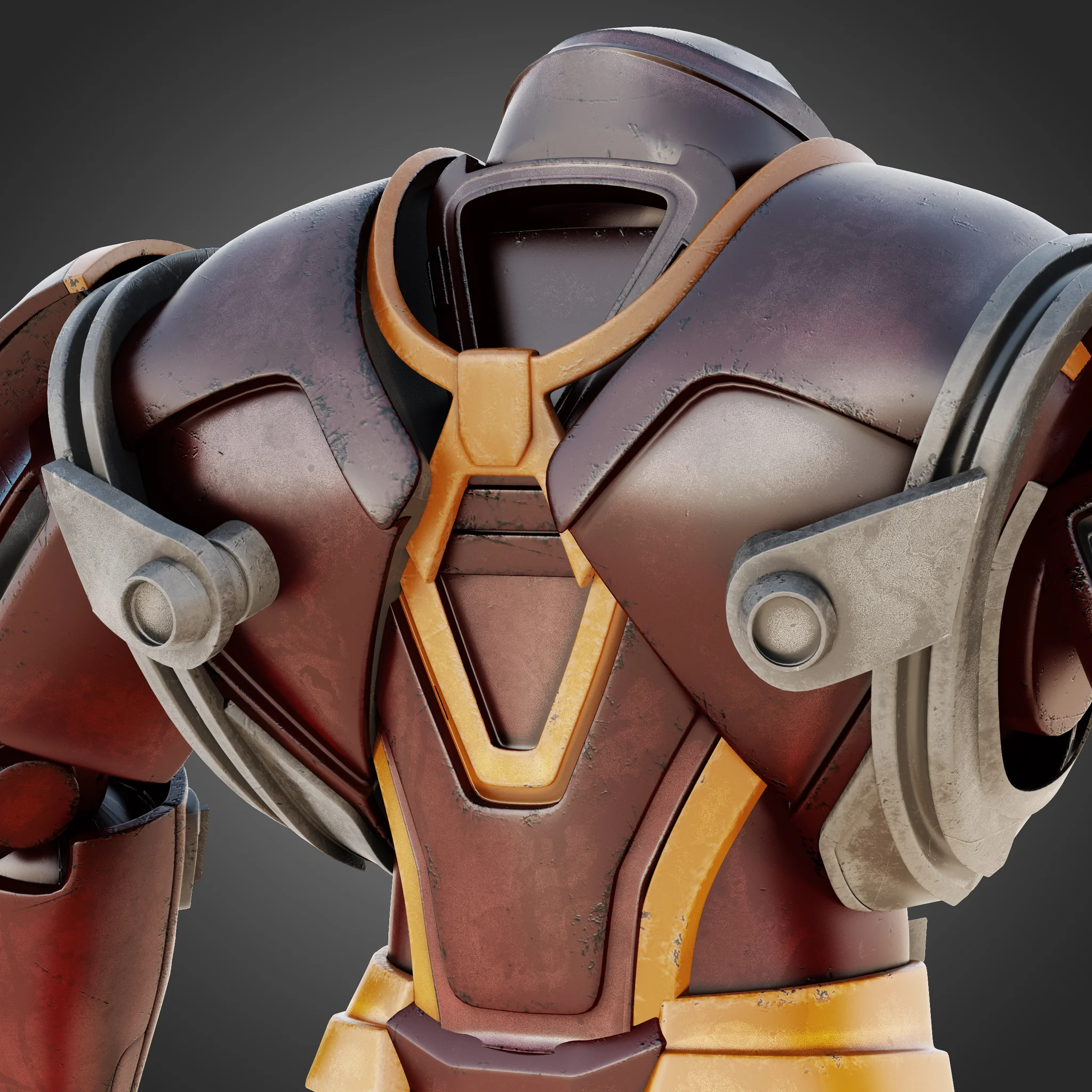 Hulkbuster — 3D model preview 17