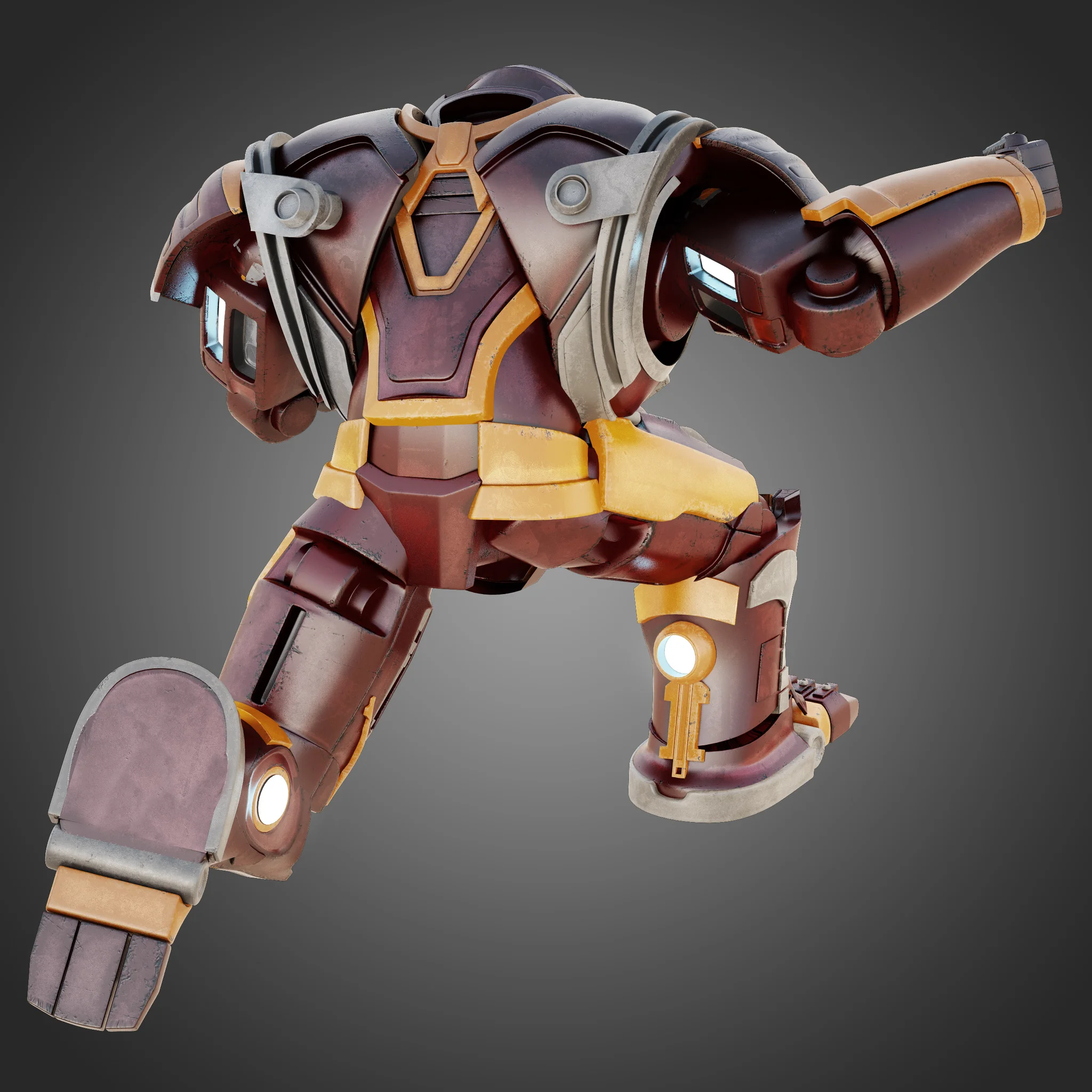 Hulkbuster — 3D model preview 27