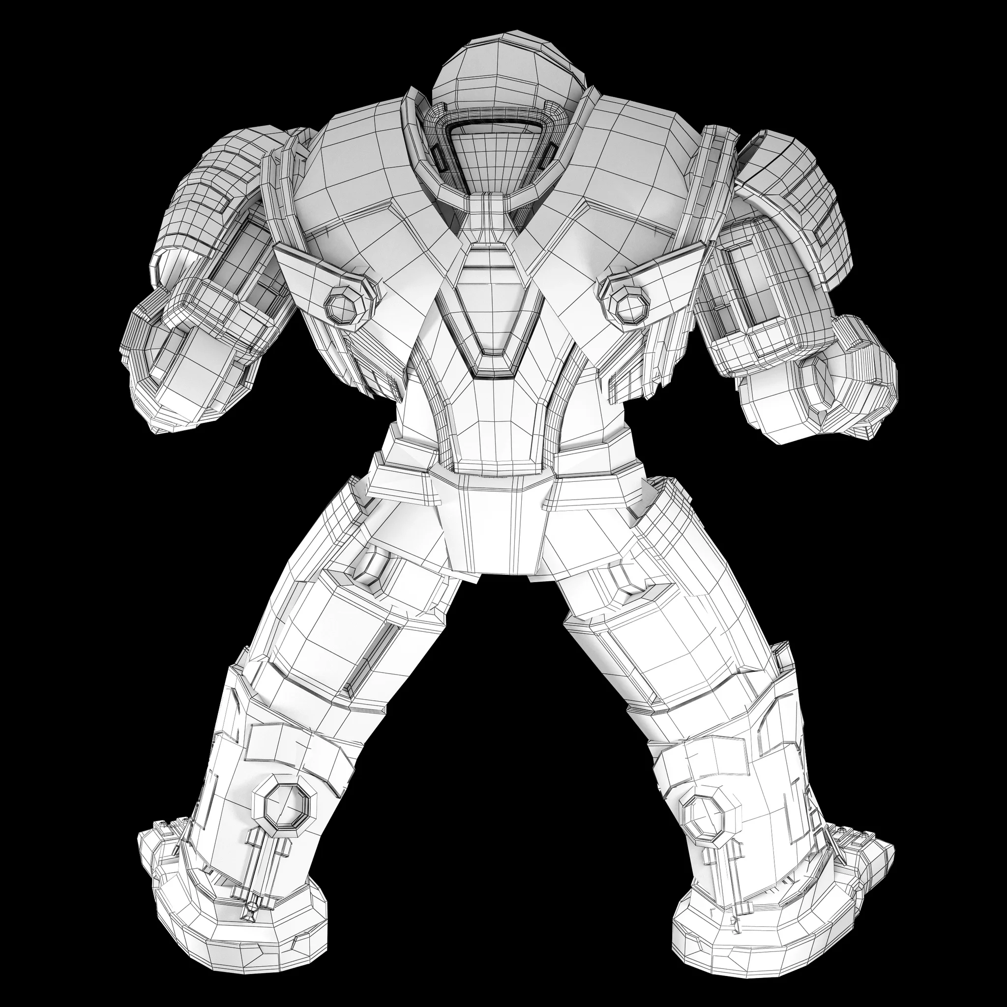 Hulkbuster — 3D model preview 28