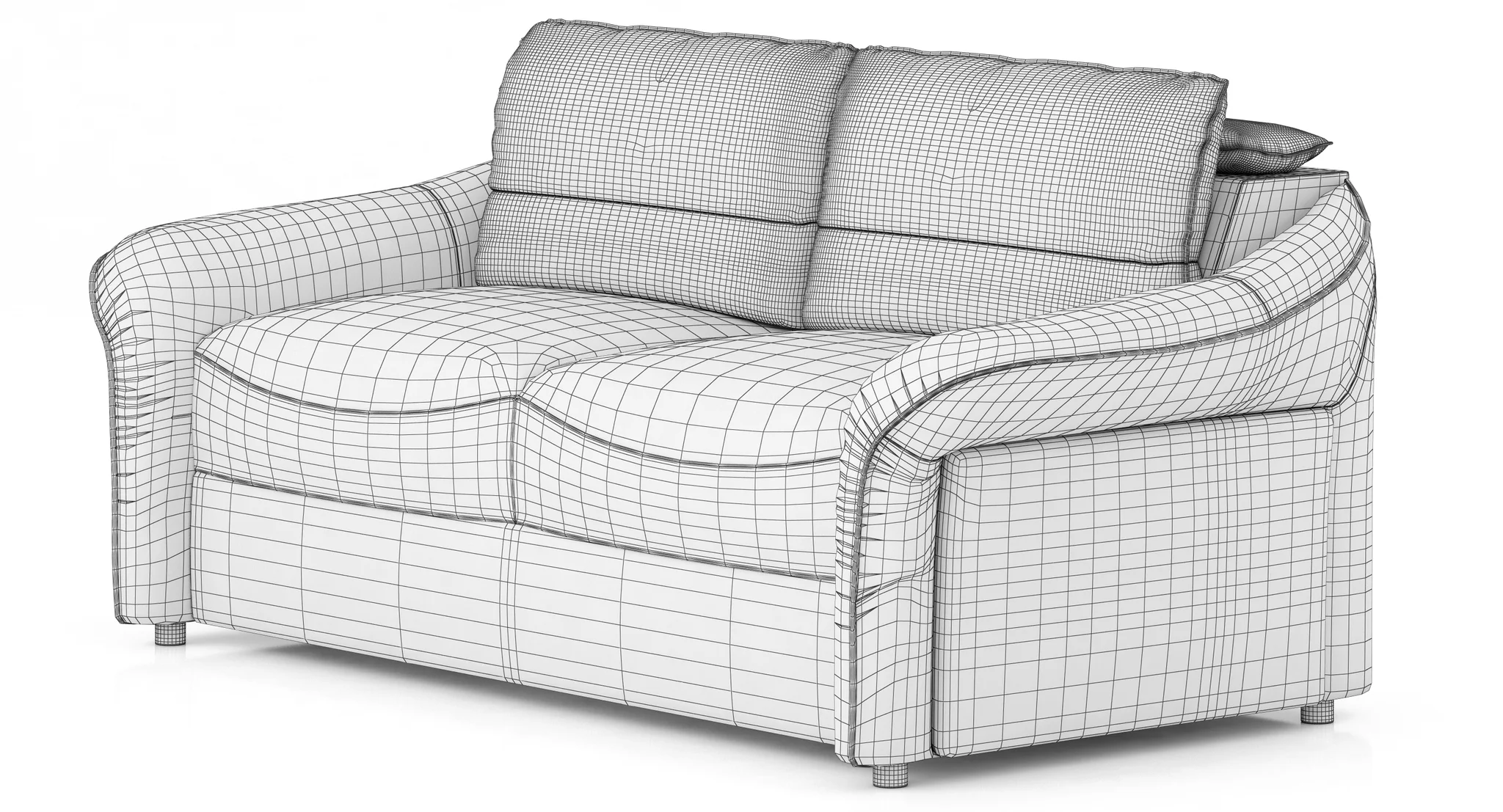Meblomak Larino Sofa 3 — 3D model preview 3