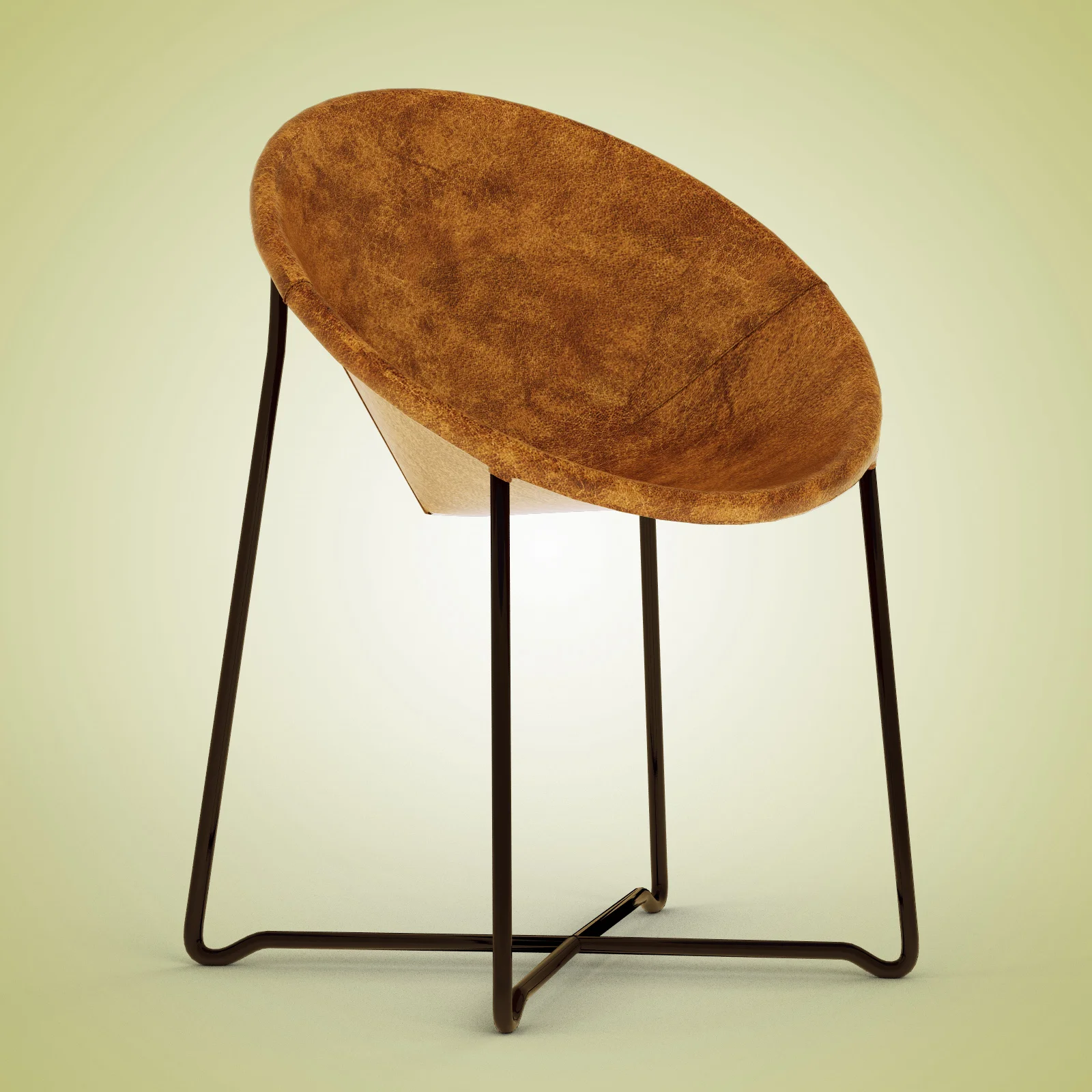 Baxter Askia Chair — 3D model preview 3
