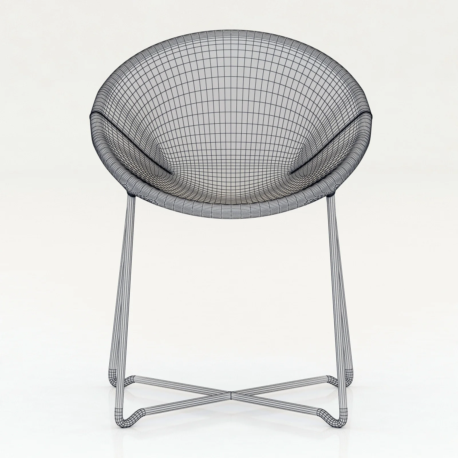 Baxter Askia Chair — 3D model preview 8
