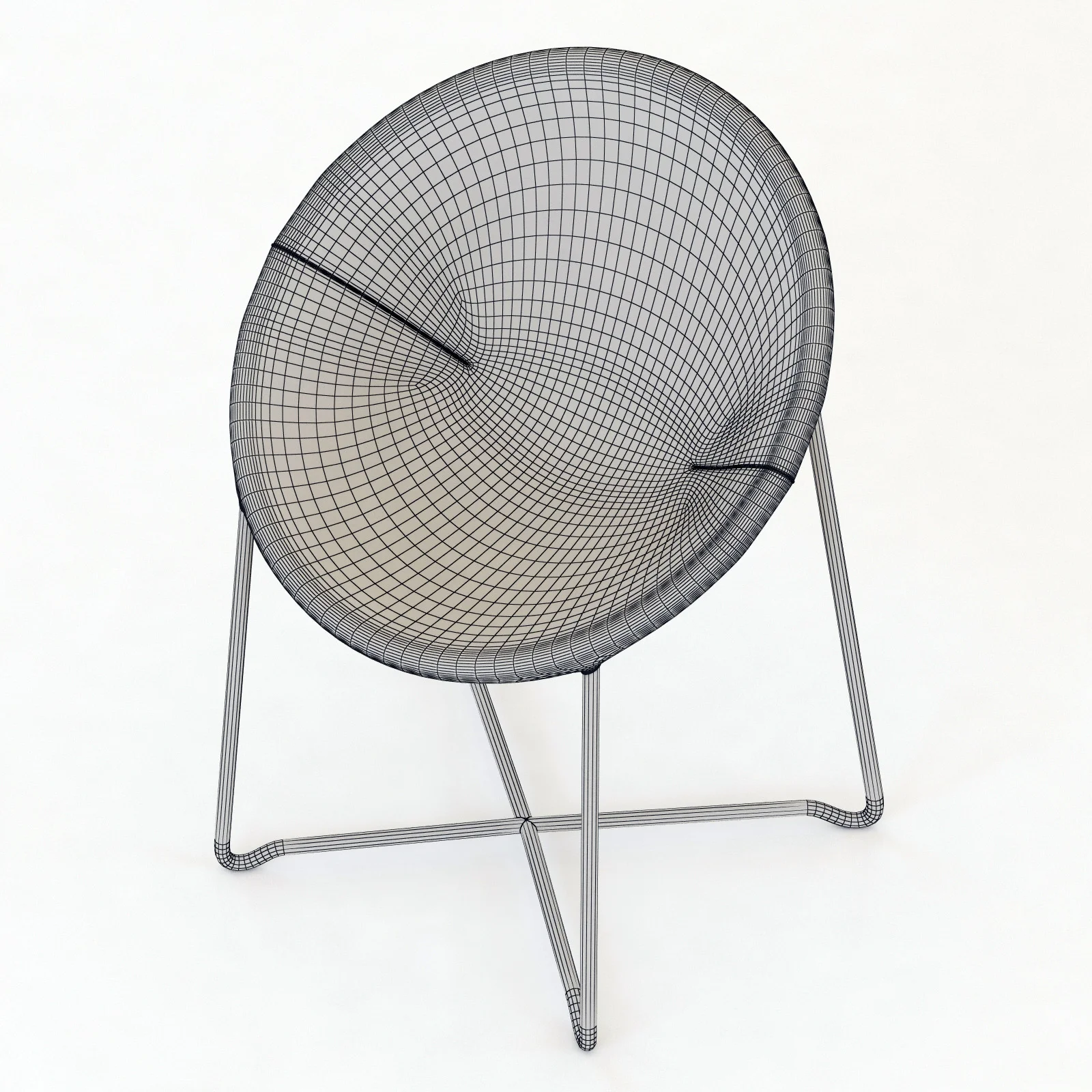 Baxter Askia Chair — 3D model preview 10