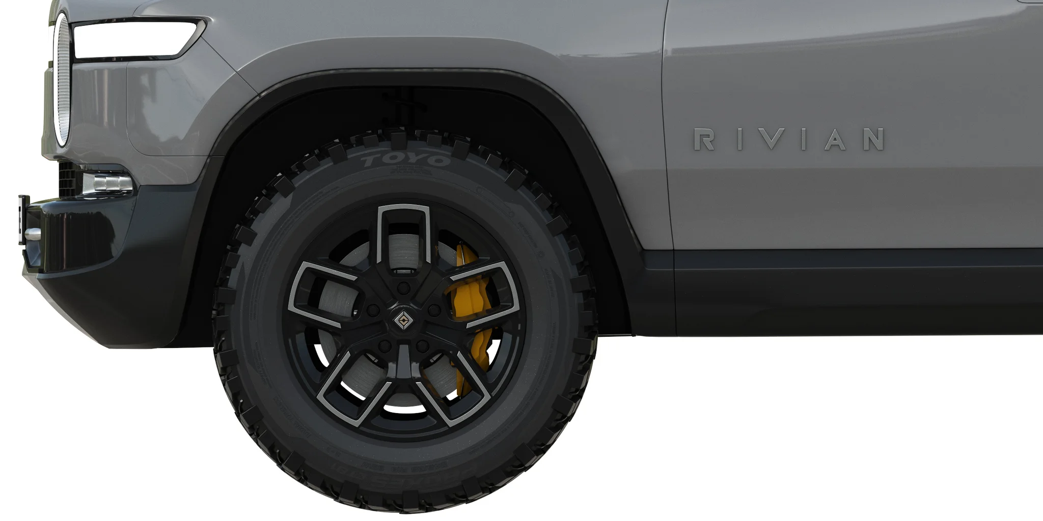Rivian R1T, 3D model preview 3