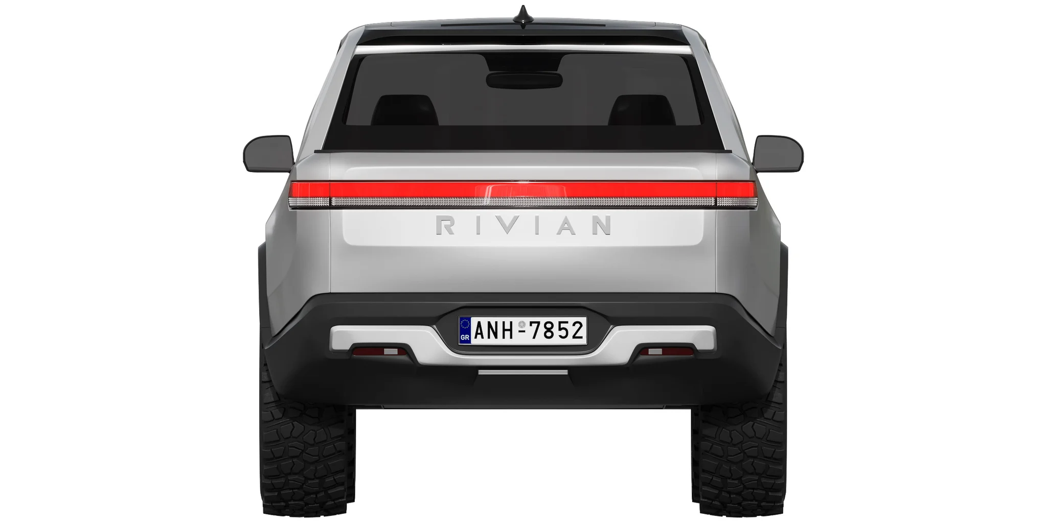Rivian R1T, 3D model preview 10