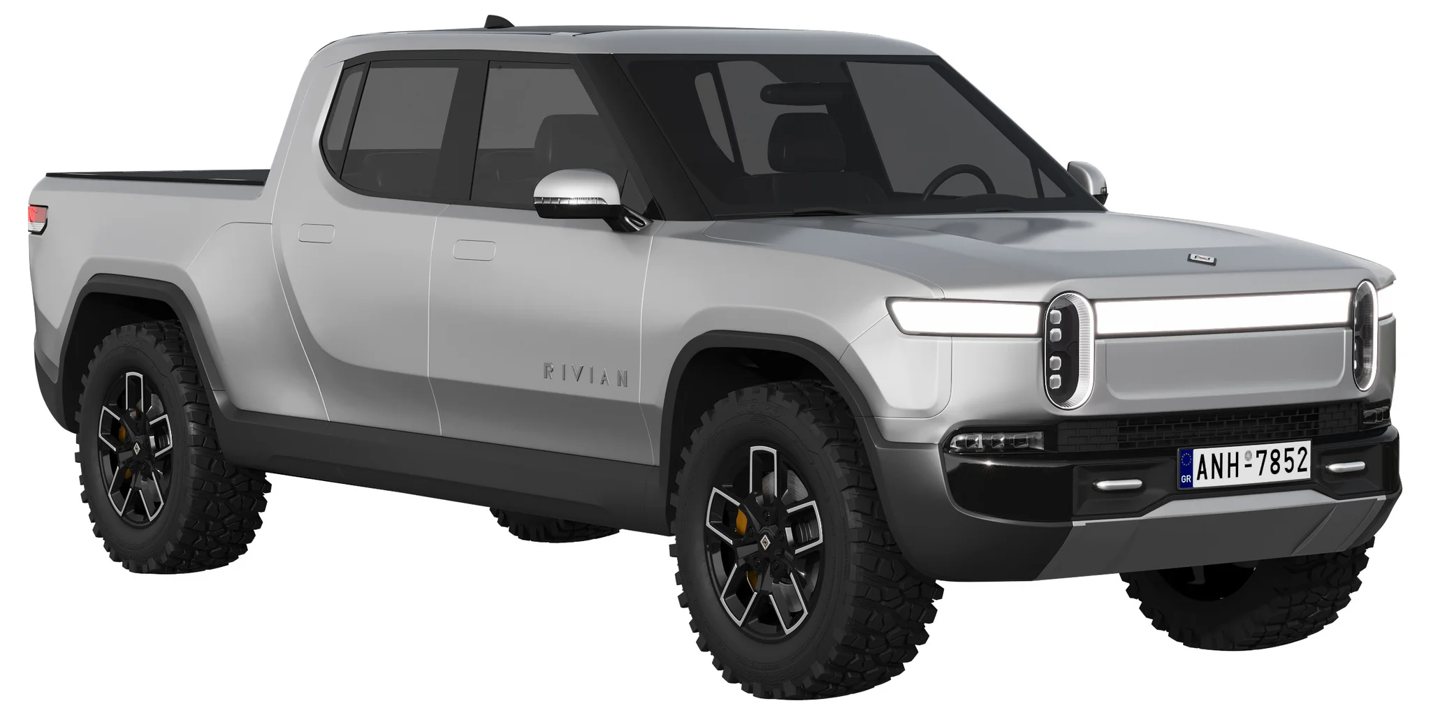 Rivian R1T, 3D model preview 15