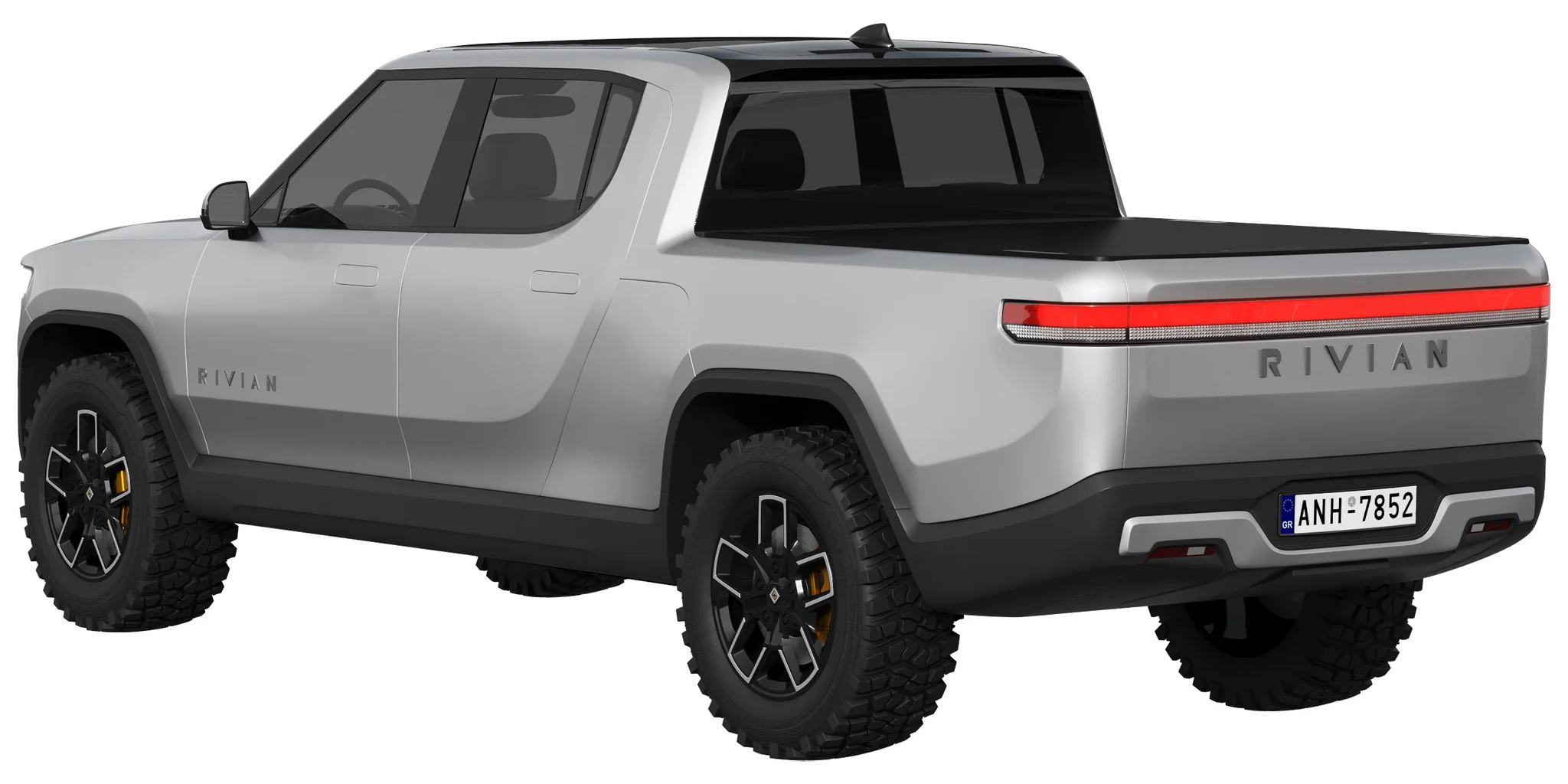 Rivian R1T, 3D model preview 22