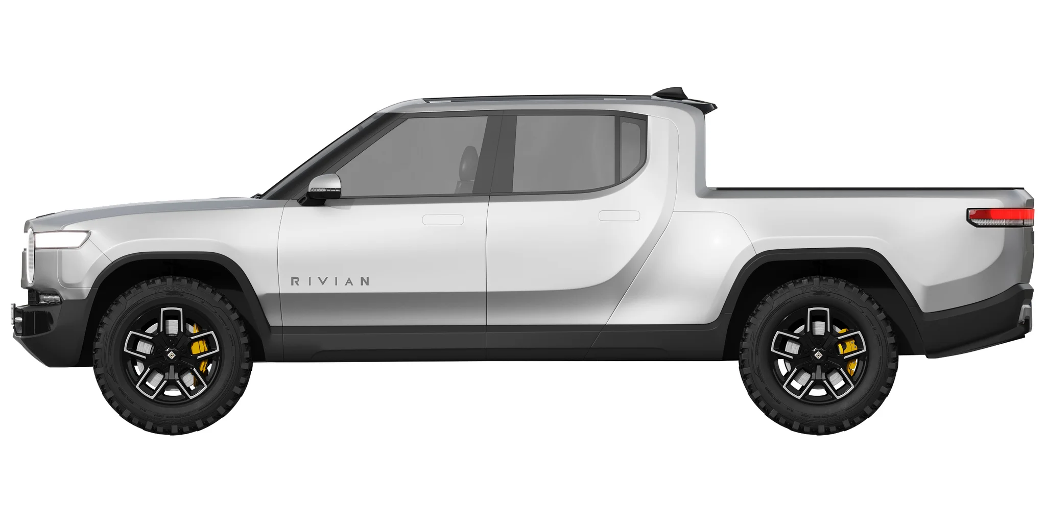 Rivian R1T, 3D model preview 27