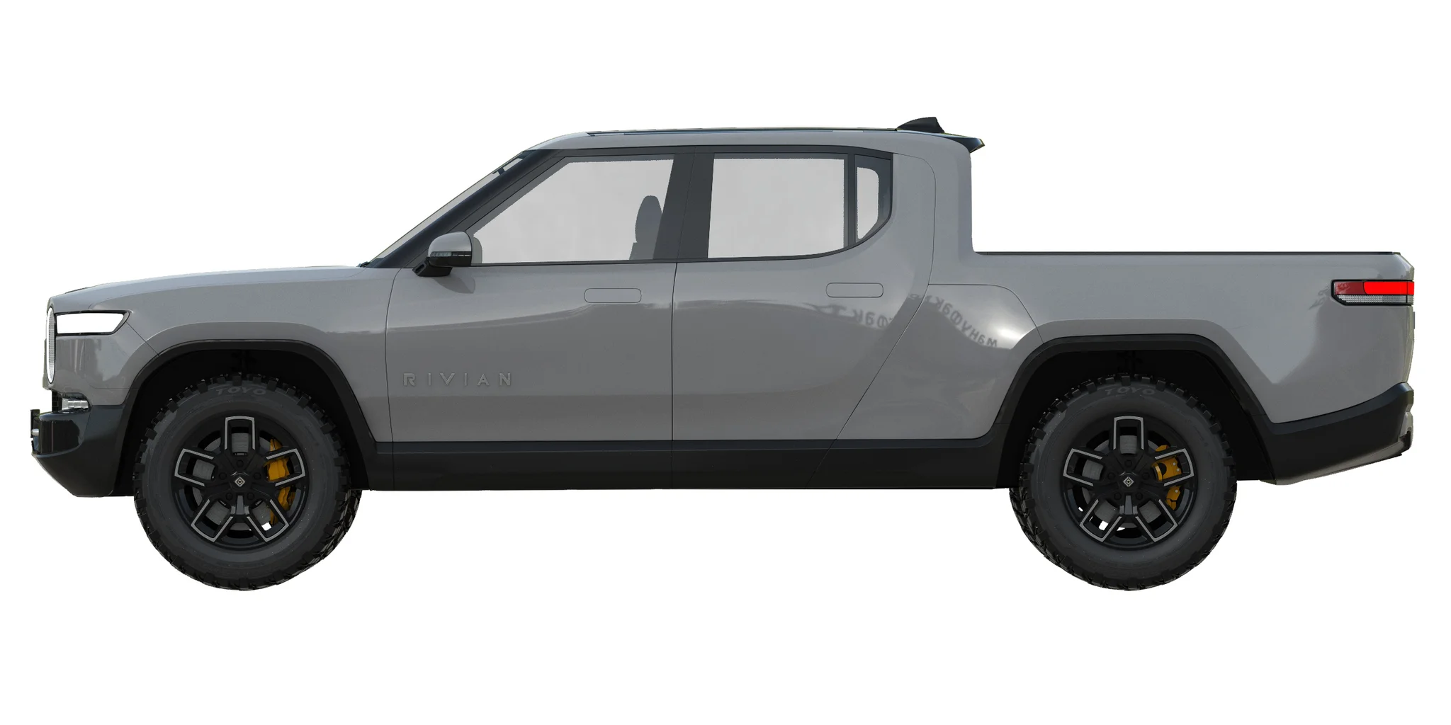 Rivian R1T, 3D model preview 29