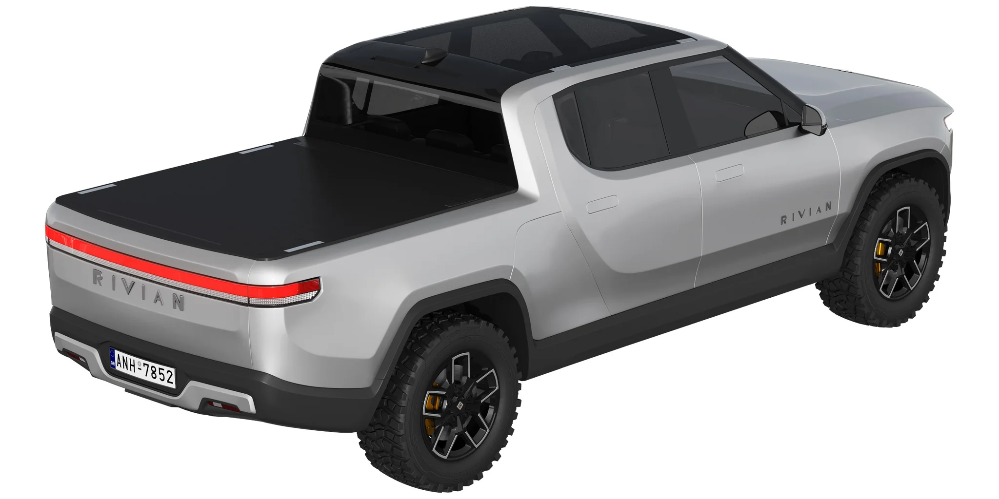 Rivian R1T, 3D model preview 35