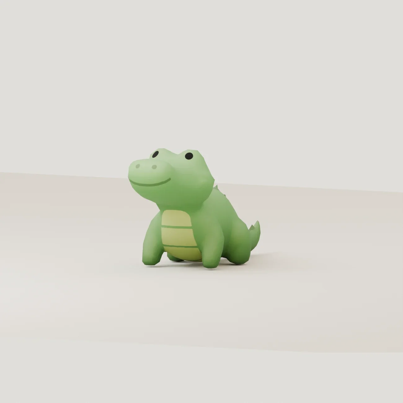 Stylized Animal Crocodile