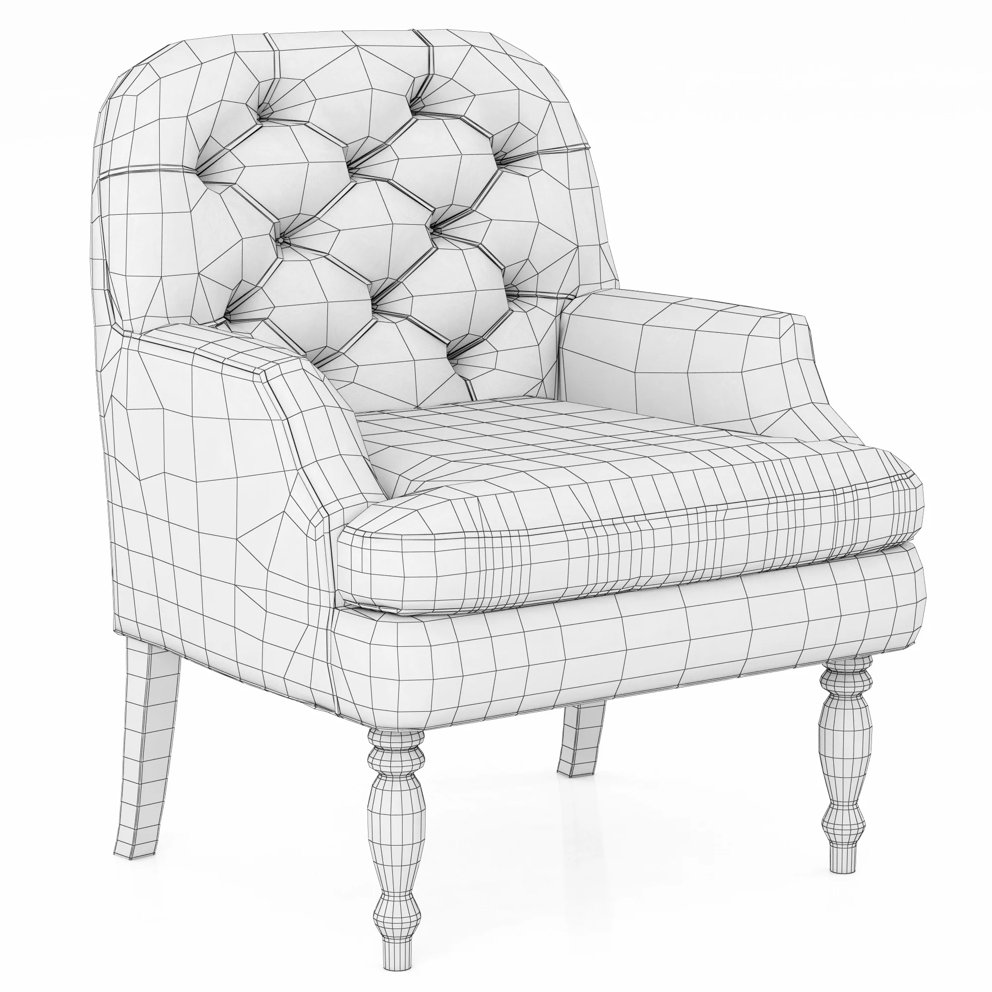 Dantone Home Barnet Chair — 3D model preview 9