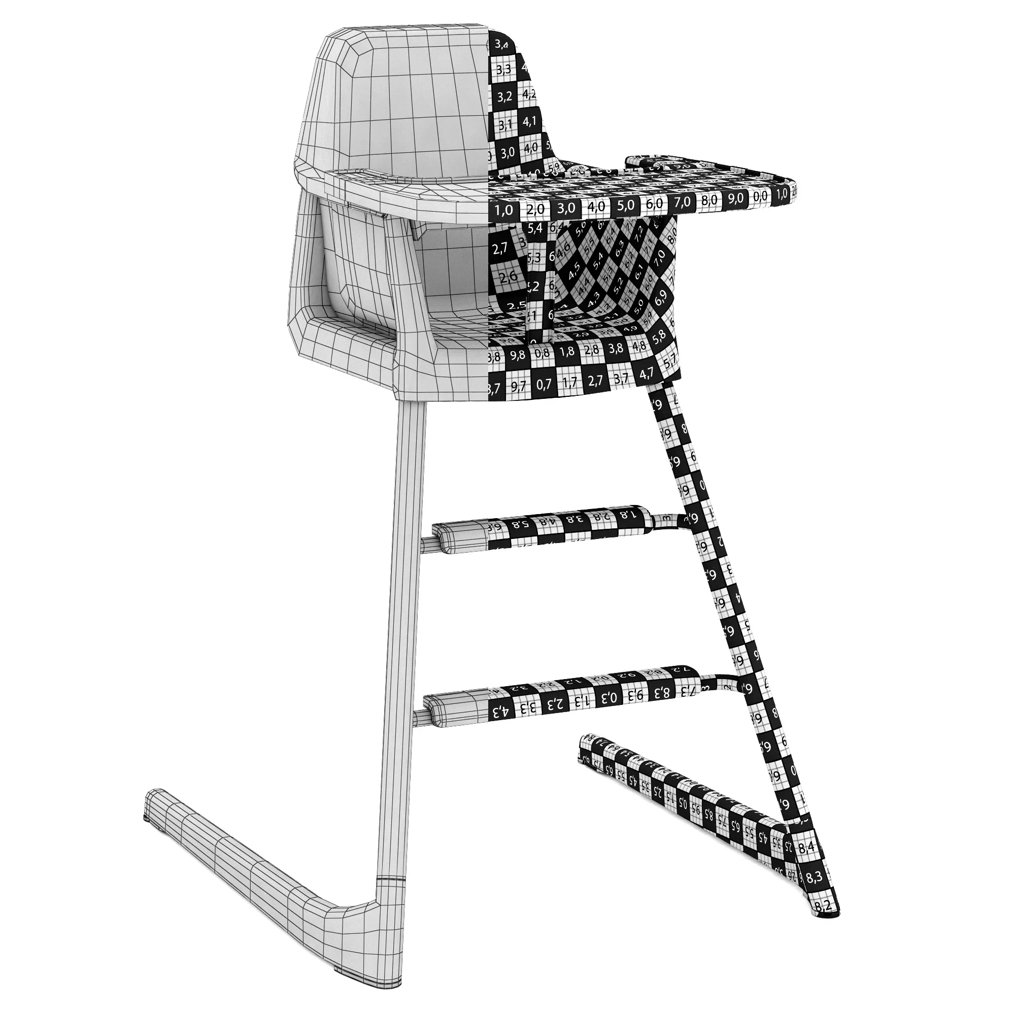Ikea LANGUR — 3D model preview 1