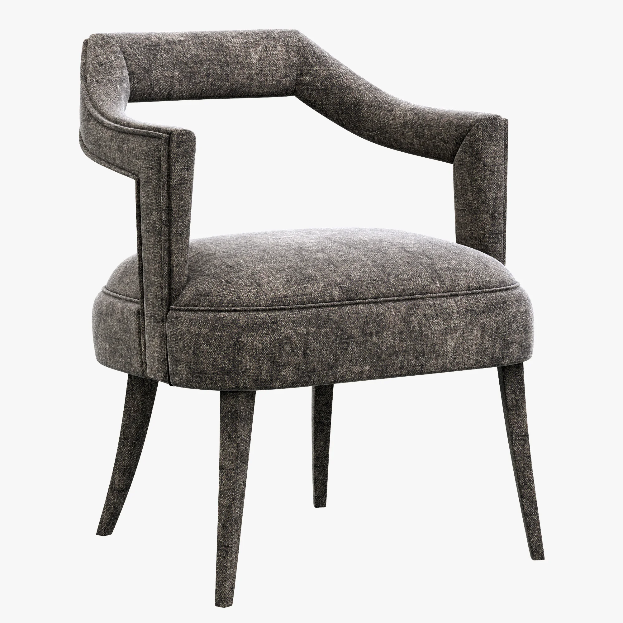 Brabbu OKA Dining Chair — 3D model preview 1
